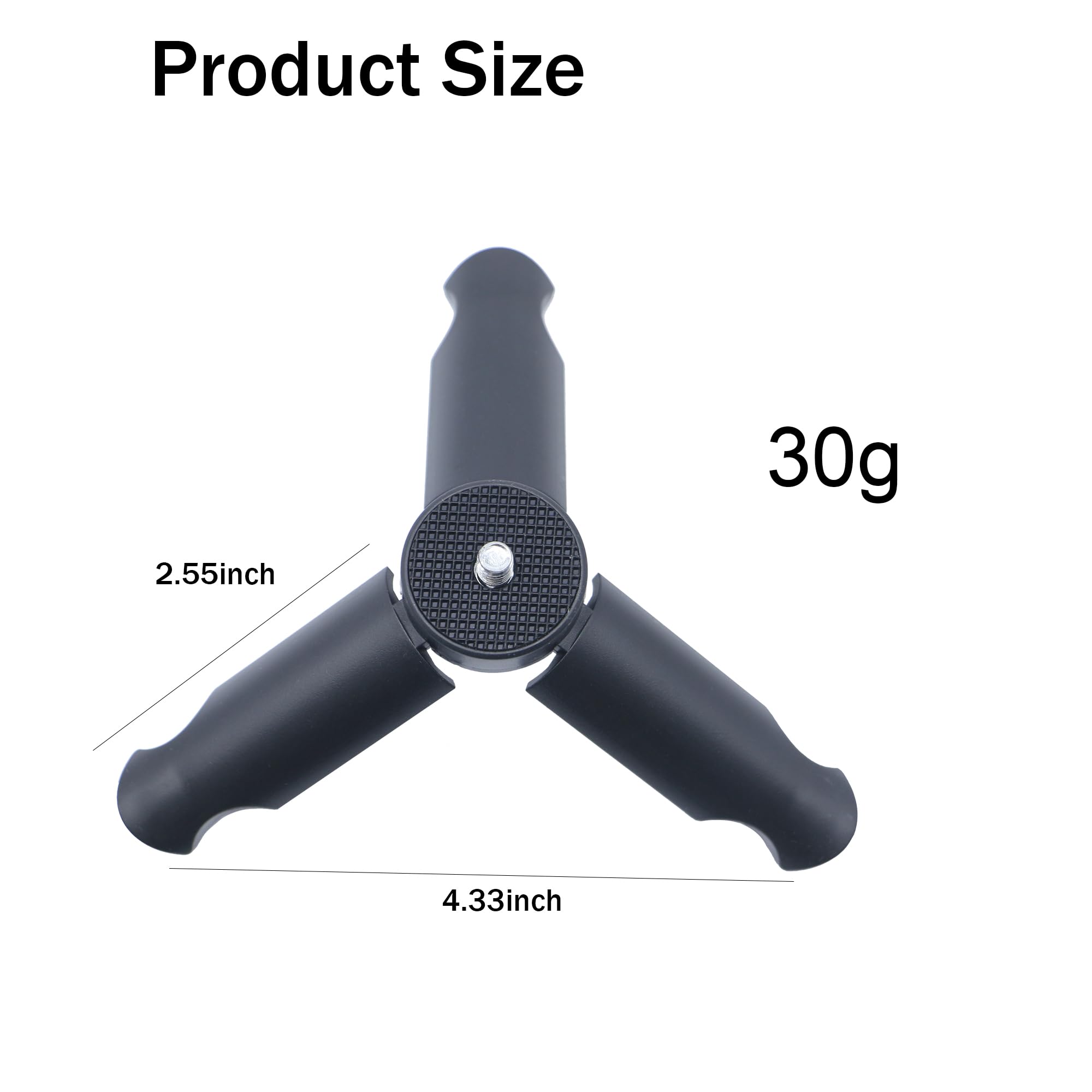 Pctc Mini Tripod For Dji Osmo Pocket 3, Desktop Tabletop Stand Compact Tripod For Go Pro Hero13 /12/11/10/9/Osmo Mobile2/Insta360 One X3/X4/X5/Feiyutech/Zhiyun Tabletop Stand Grip Accessories
