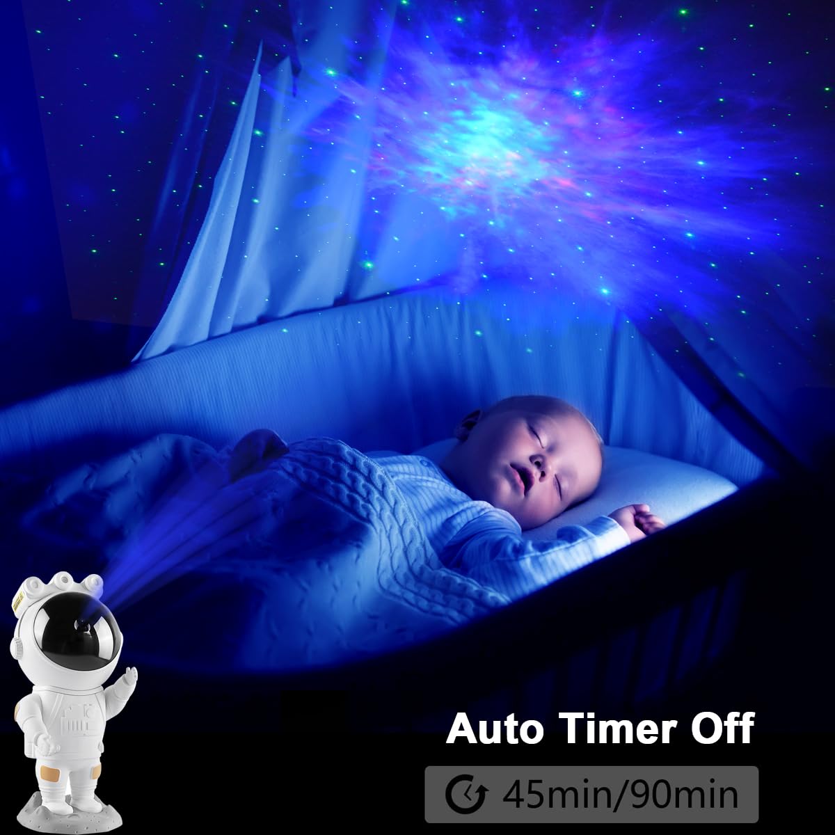 Gainwin Astronaut Galaxy Projector, Star Projector Starry Night Light With Nebula, Timer And Remote Control Bedroom Decor Aesthetics And Ceiling Projector, Christmas, Birthday