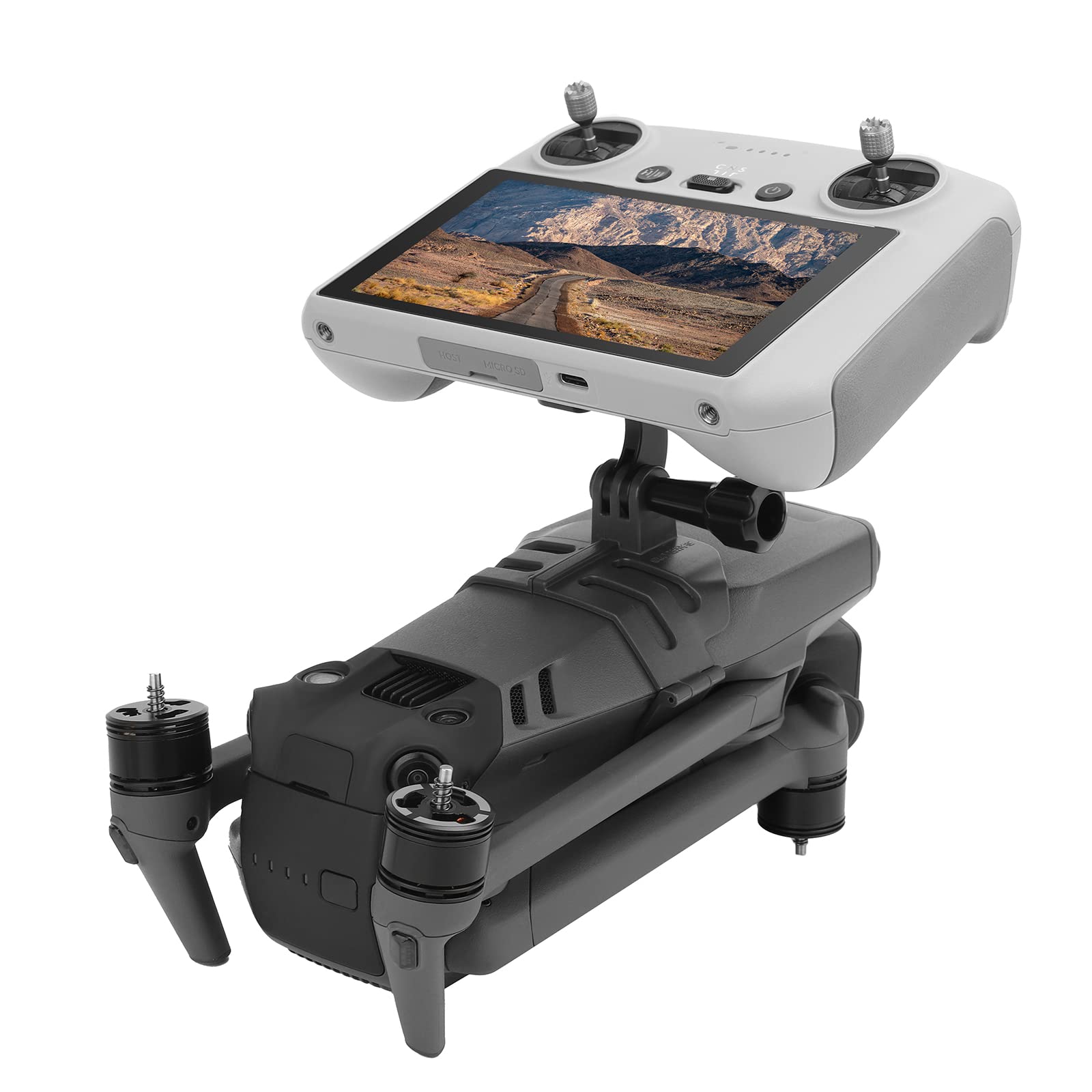 Moudoauer Remote Control Handheld Stabilizer Bracket Stand Holder Gimbal Adjustment Accessories For Dji Mavic 3 Classic/Mavic 3