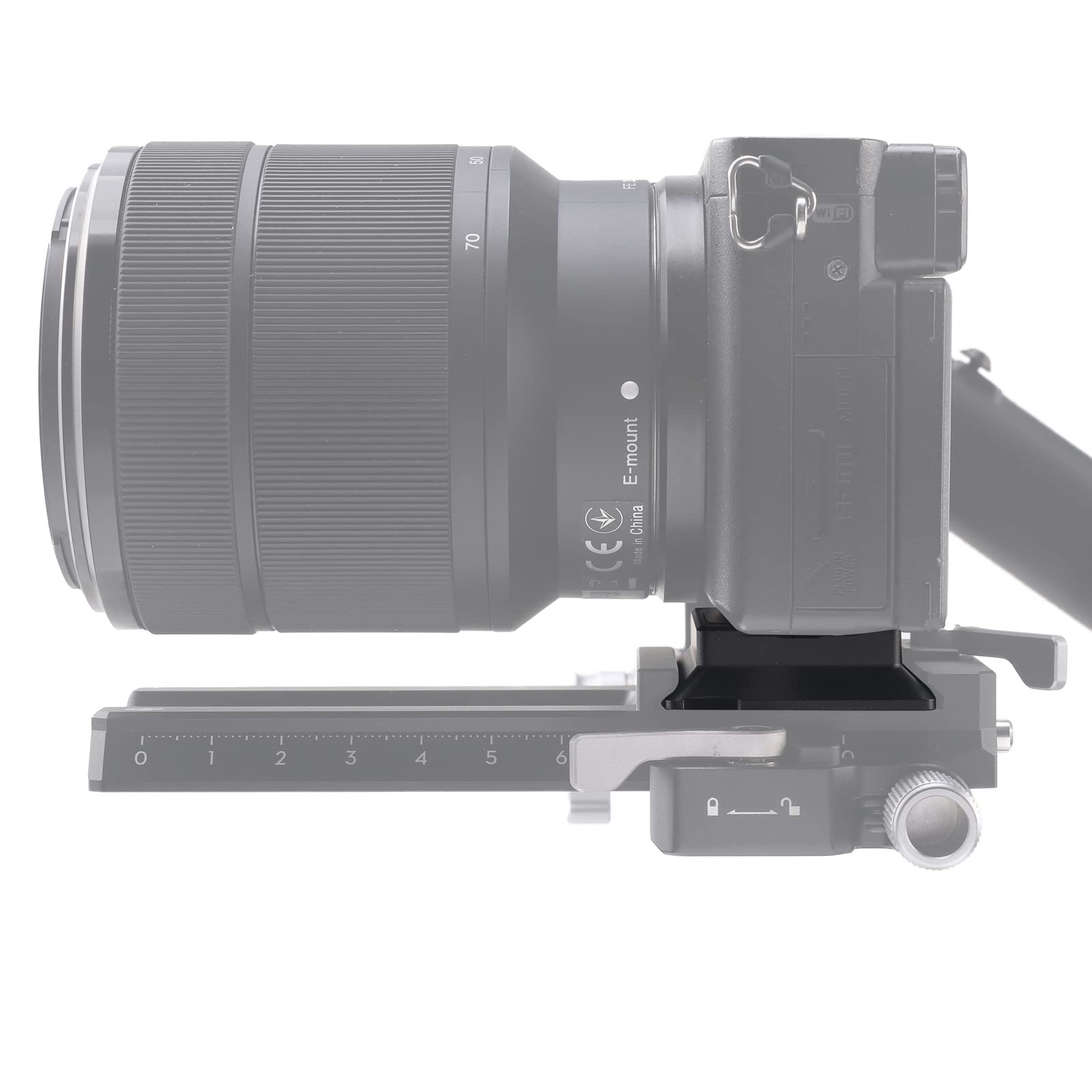 Focusfoto Upper Quick Release Baseplate Qr Plate For Dji Ronin Rs2 Rsc2 Rs3 Pro Rs4 Pro Gimbal Stabilizer Arca-Swiss Standard Camera Tripod Ballhead (Standard Version)