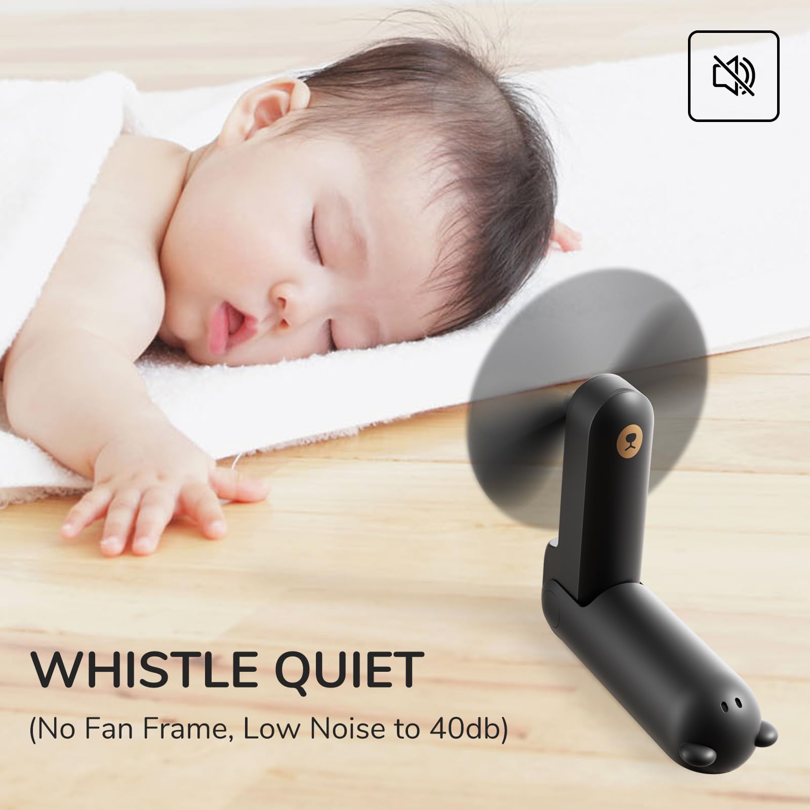 Jisulife Handheld Fan With 4500 Mah Powerbank Max 46 Hours Runtime,Pocket Fan Portable Battery