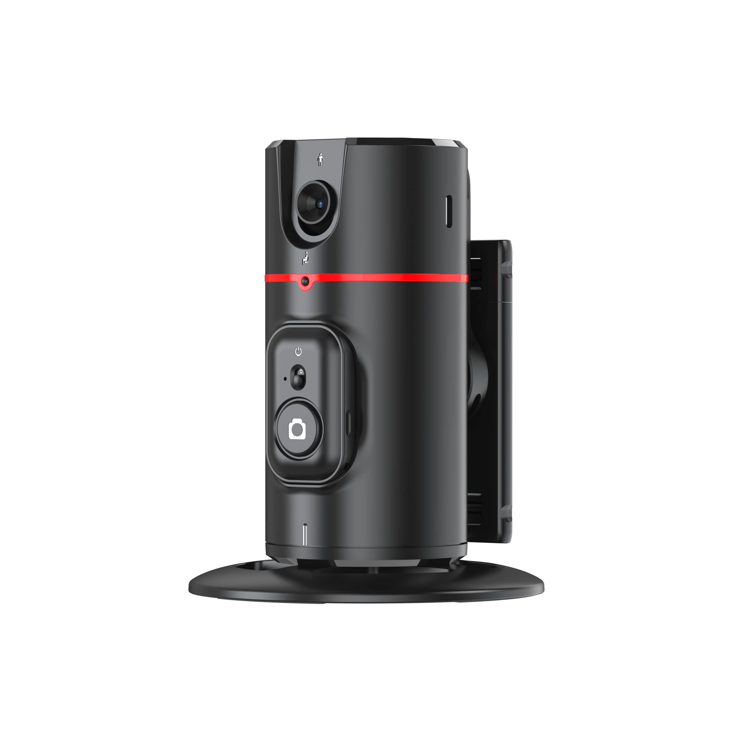 Xerial   Model Automatic Face Tracking Tripod With Gesture Control, Foldable Storage, Selfie Stick, 360 Face Tracking Head, Black