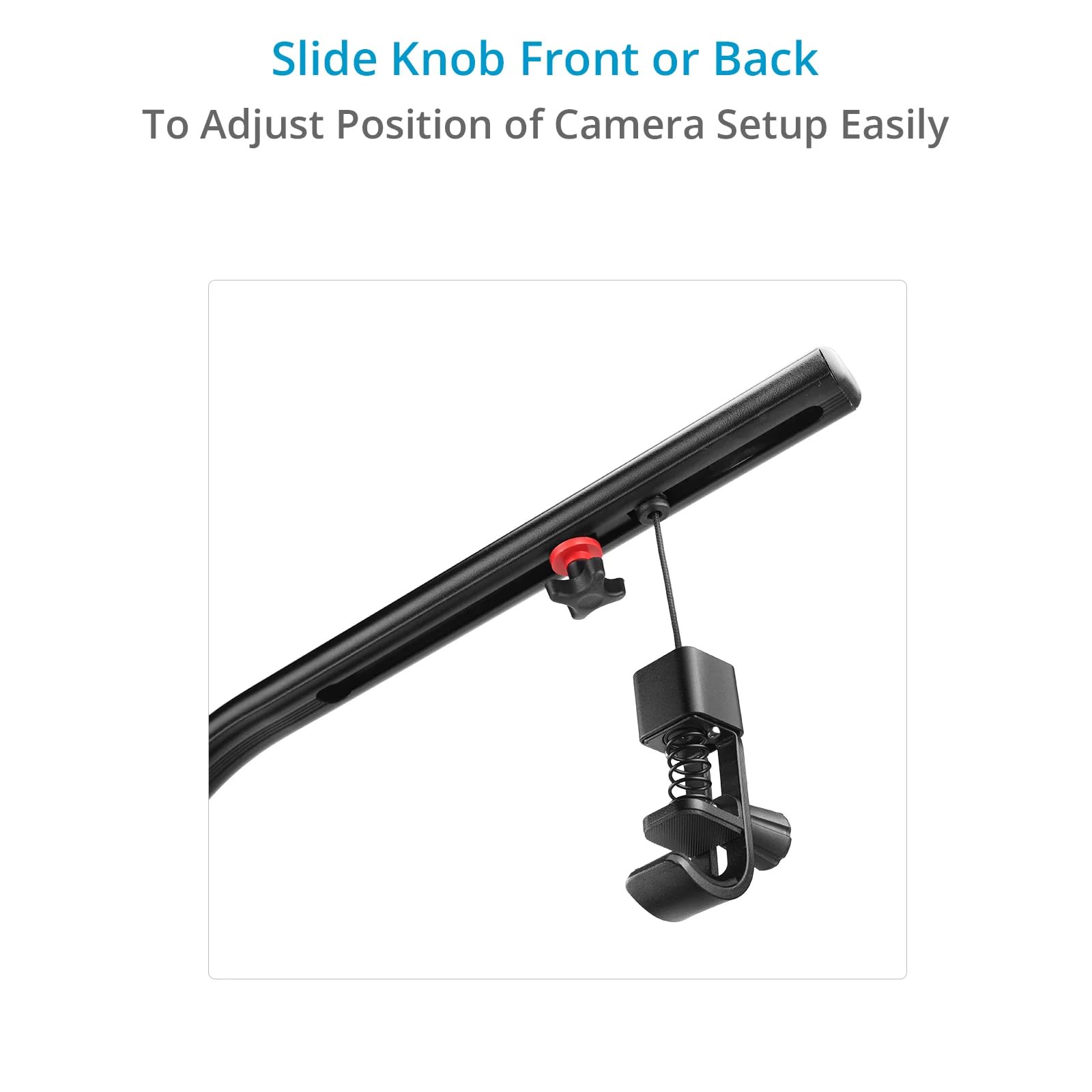 Flycam Flowline Starter For Camera & Gimbals. Support Bar With 180° Rotation. Payload Up To 7.5 Kg / 16 Lb. Minimum Weight Required- 3Kg/6Lb (B-Flcm-Fln-01)