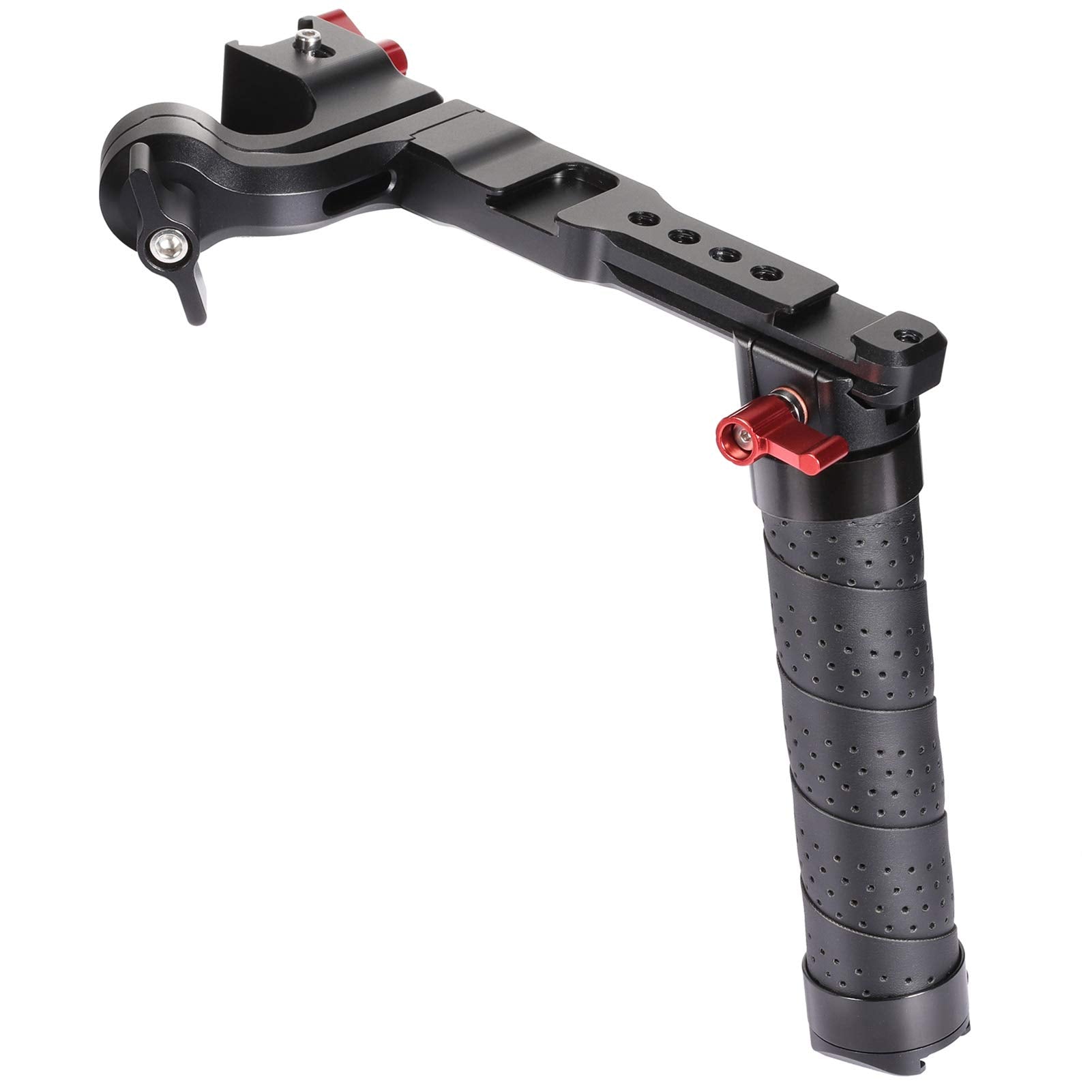 Andoer Aluminum Handle Sling Handgrip With Cold Shoe Universal 1/4 3/8 Interface Replacement For Ronin S 2 / Ronin Sc 2 Gimble
