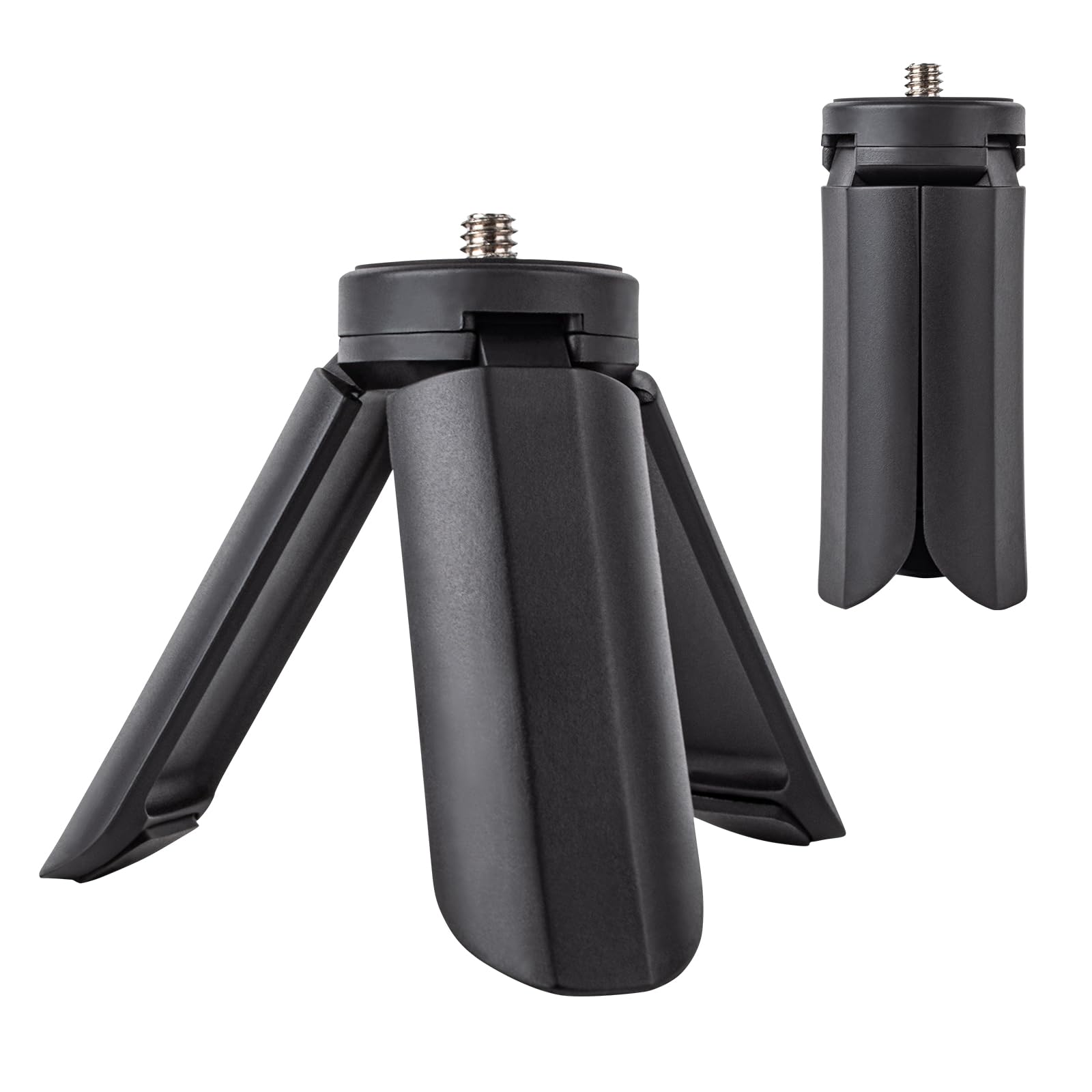 Muziri Kinokoo Mini Tripod For Fuji Instax Pal With 1/4 Inch Screw - Compatible For Instax Pal/Evo/70/Lomo Instant Camera - Portable Camera Mini Tripod With Slip Resistant Rubber Footpads - Black