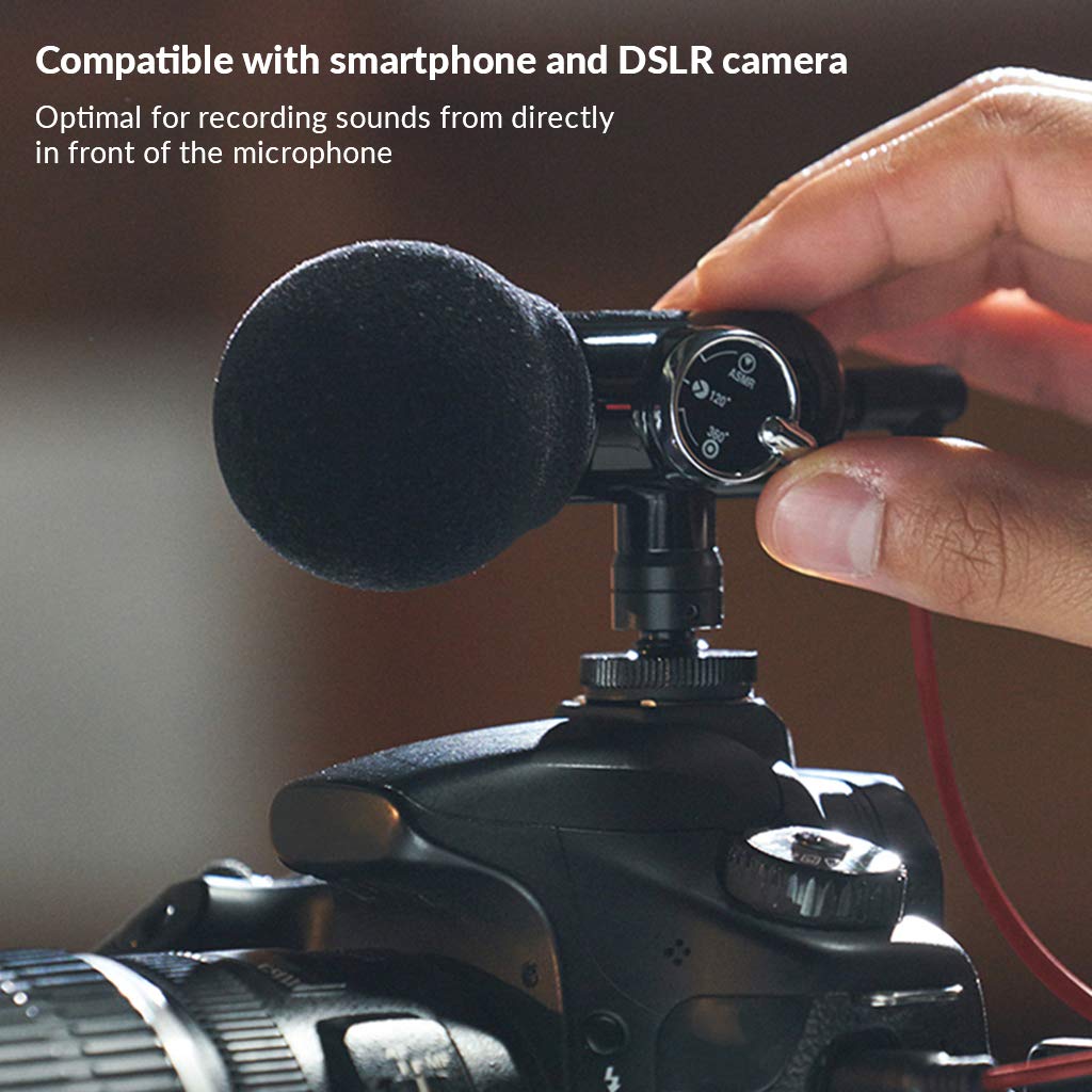 Orangemonkie / Q-Mic (All-In-One Asmr Direct Omni 360° Microphone, 2 Tripod, 4 Cables, Phone Holder, Case) / Smartphone, Dslr Video Recording Kit For Youtube, Tiktok, Vlogging, Filmmaker