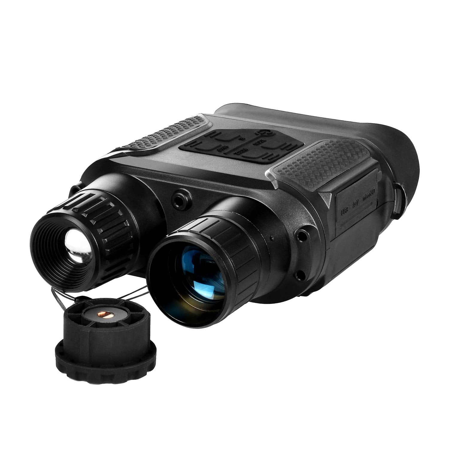 Wildgameplus Pro Night Vision Binoculars, Digital Infrared, 4" Screen, 2X Zoom, Essential Outdoor Deer Hunting Accessories, UtilityGear, Security Goggles, 32Gb Card, Multifunction Card Reader, Case