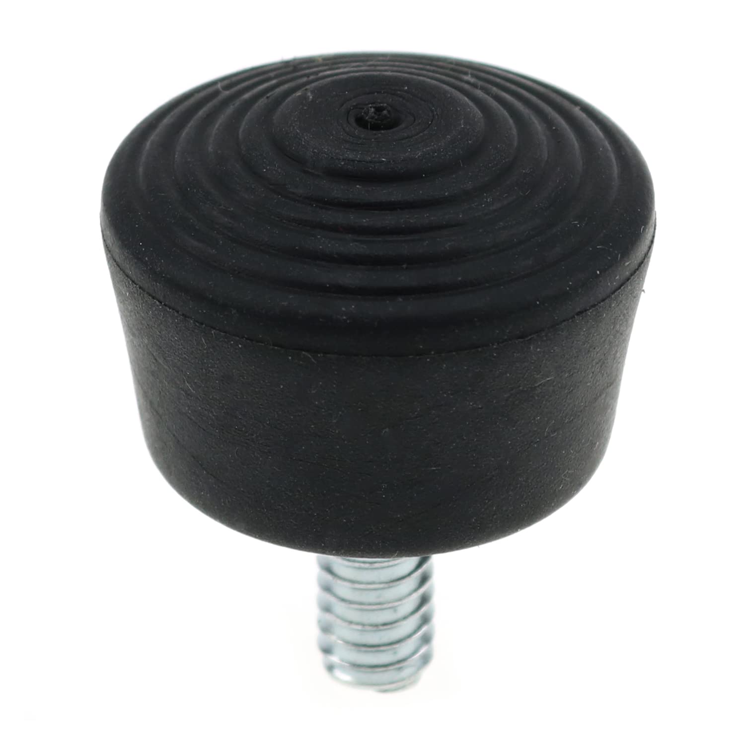 Luorng 3Pcs Antislip Rubber Tripod Feet Spike 1/4" Photography Accessories, Black