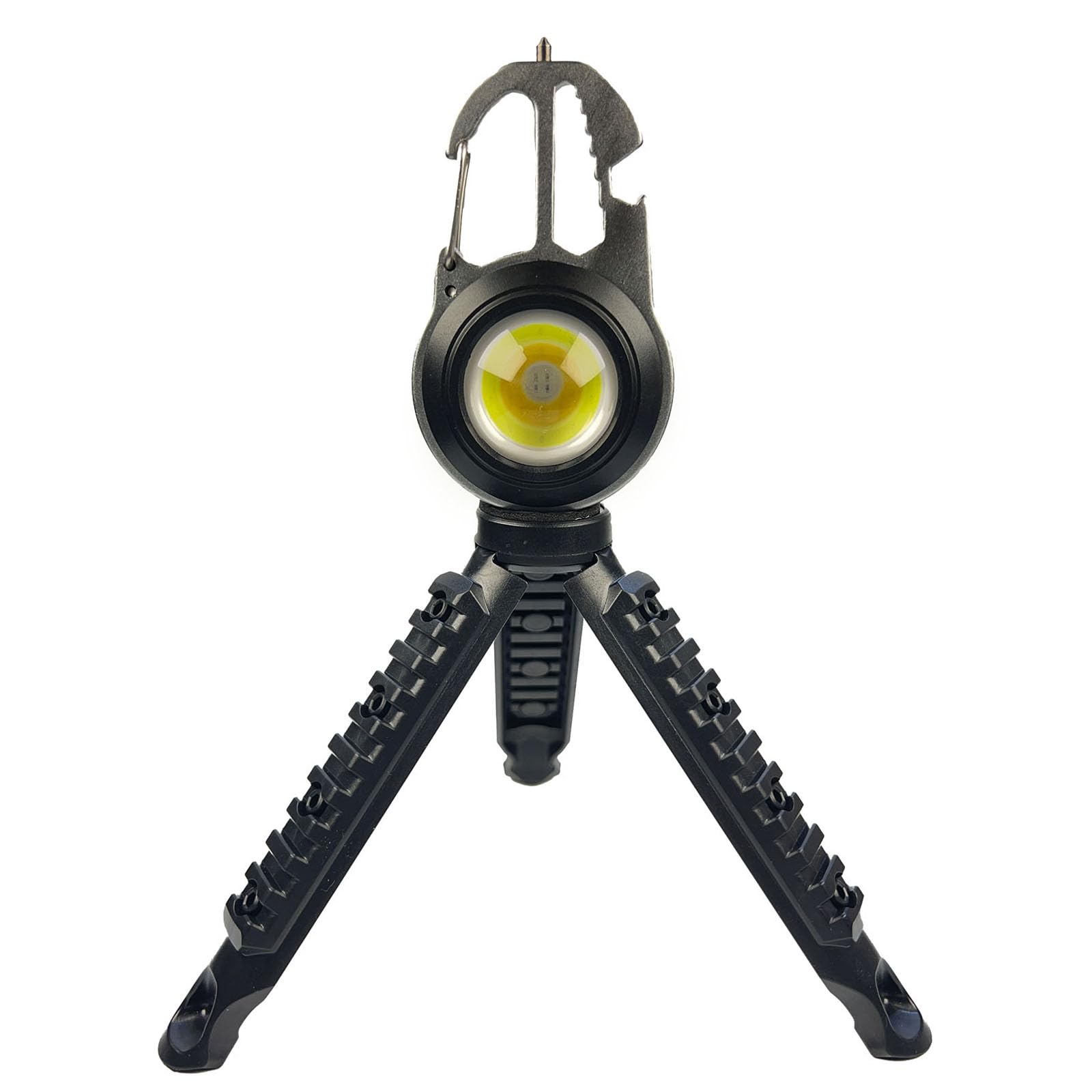 Saint Light Multifunctional Mini Led Light With Handheld Tripod, 1000 Lumens Bright, Rechargeable & Water Resistant, 7 Light Modes, For Backpack, Camping, Hiking, Emergency And Car Uses