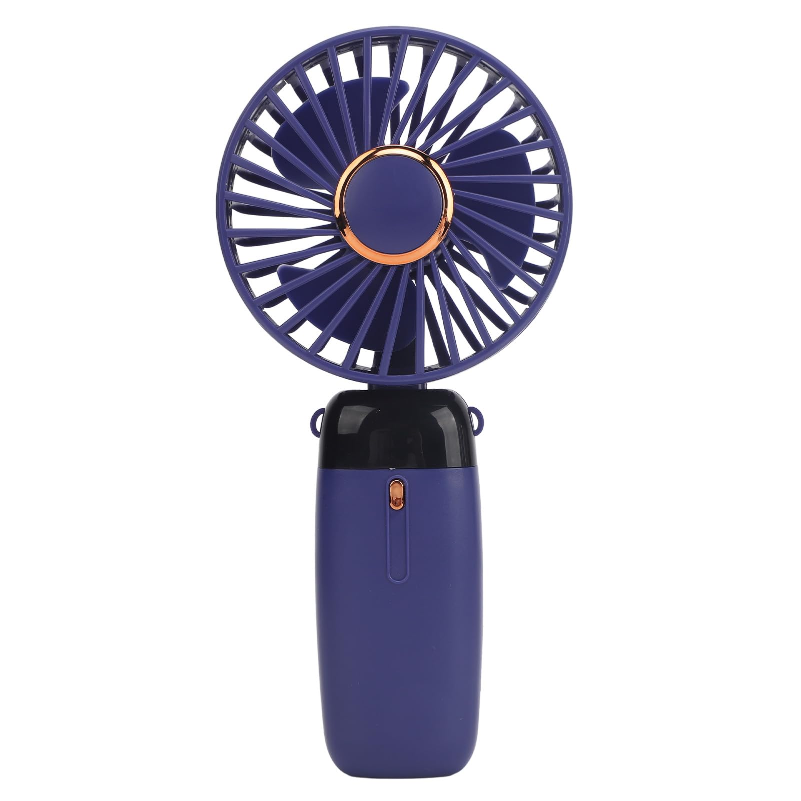 Portable Handheld Fan, 3 In 1 5 Speeds Adjustable Foldable Quiet Cooling Fan With Digital Display - Koospark