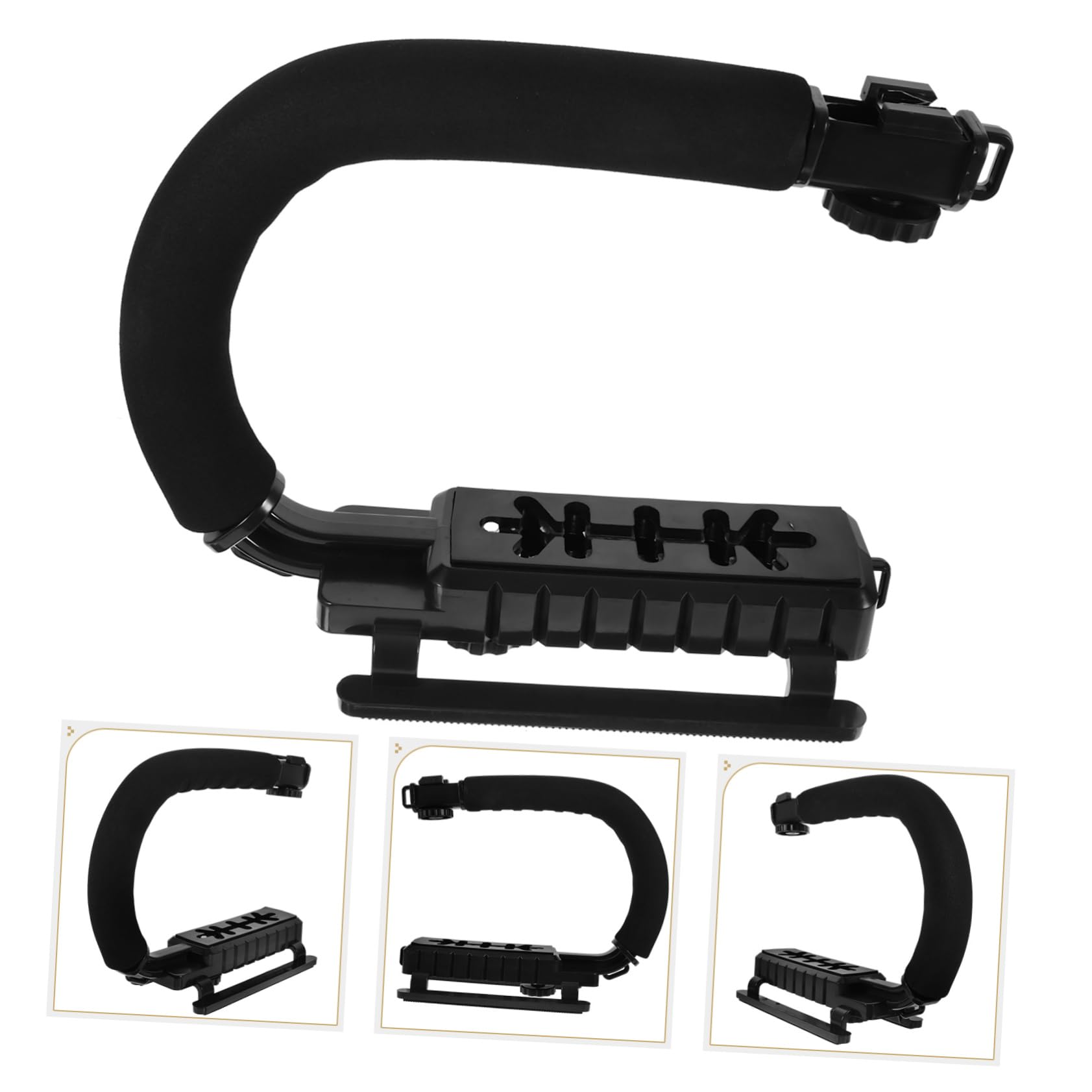 Jojofuny Gimbal Stabilizer Camera Stabilizer Grip Phone Gimbal U-Shaped Dv Handheld C- Bracket Dslr Accessory Filming Equipment Content Creator Essential