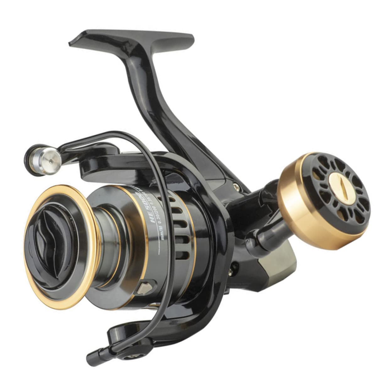 Brightfufu 1Pc Full Fishing Reel Lightweight Alloy Spool Portable Sea Fishing Gear For Long Distance Casting Smooth Performance For Freshwater And Saltwater Fishing