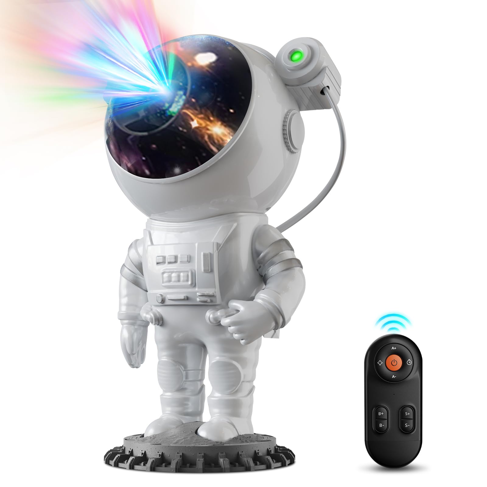 Lpongpocui Astronaut Galaxy Projector Starry Night Light, Astronaut Light Projector With Nebula, Space Star Projector With Timer & Remote Contro, Room Decor,  For Kids, Adults, Christmas, Birthday