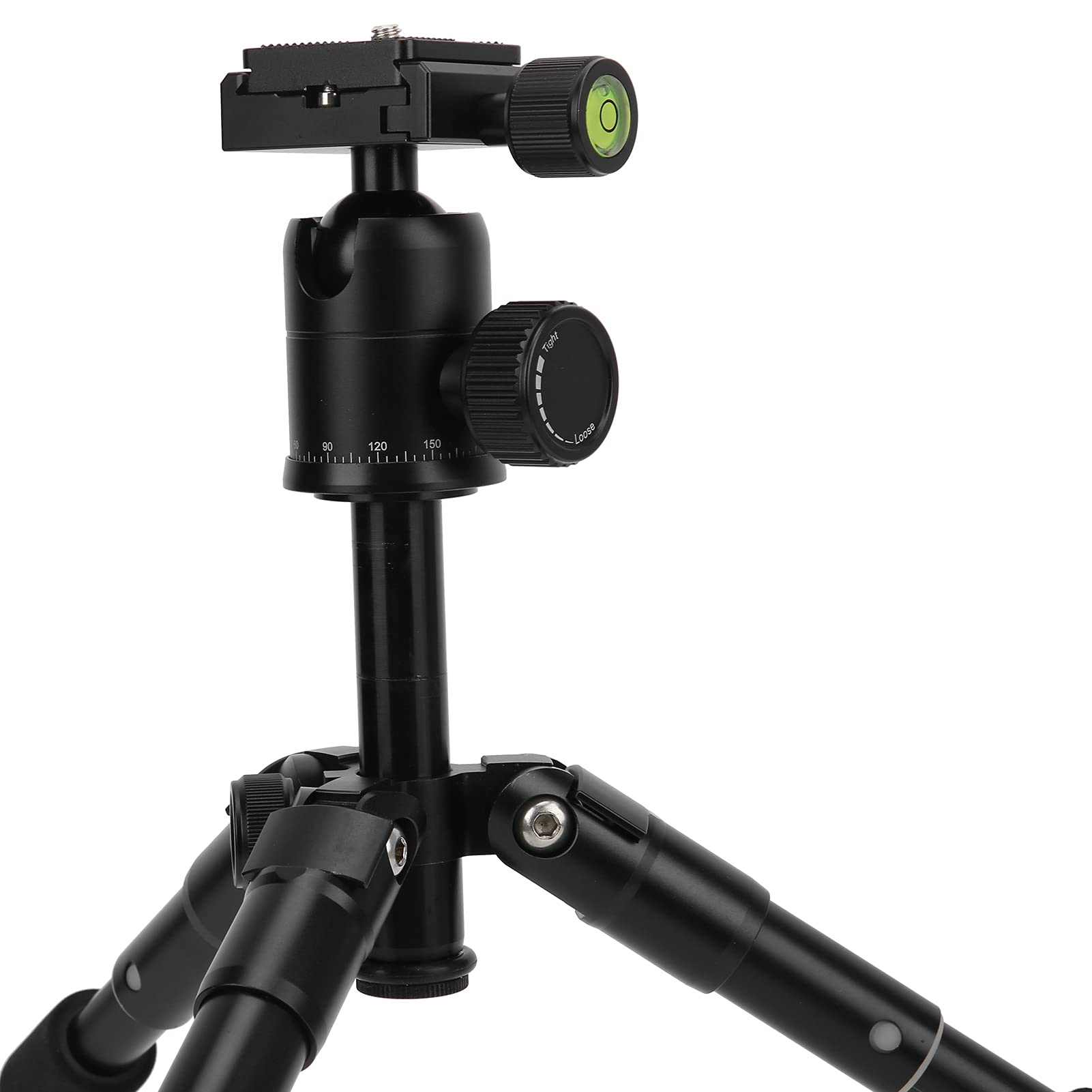 Dpofirs Qq66 Camera Tripod Stand, Compact Extendable Tripod With Adjustable Legs, Camera Mount Tripod Stand, Aluminum Alloy Tripod For Mirorrless Camera
