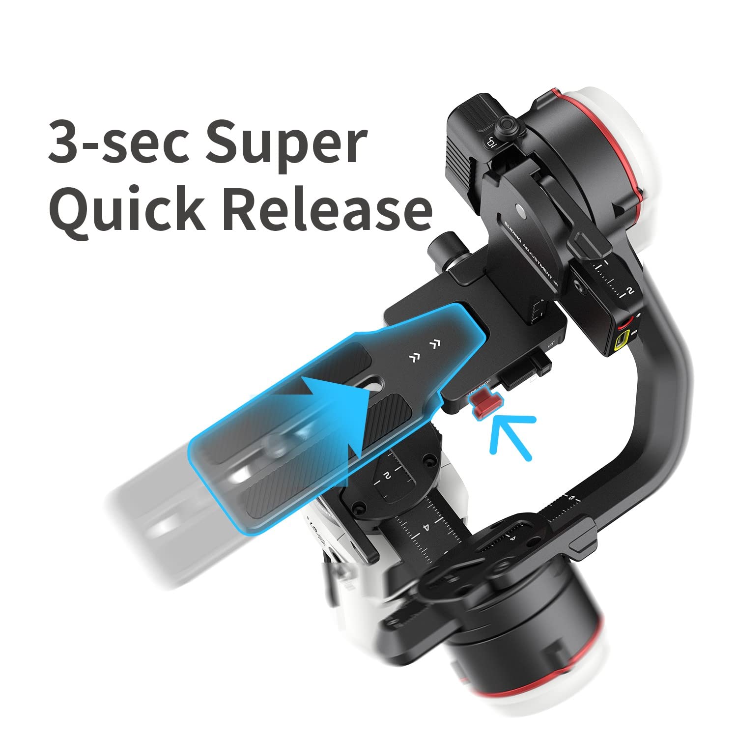 Zhiyun Crane M3 Pro Version 3-Axis Handheld Gimbal Stabilizer For Mirrorless Cameras, Compatible With Sony A6600, A6100, A6000, Rx100 M7, Gx85, For Gopro Hero10/9/8 5/6/7,Iphone 13 12 Xs-Pro Max
