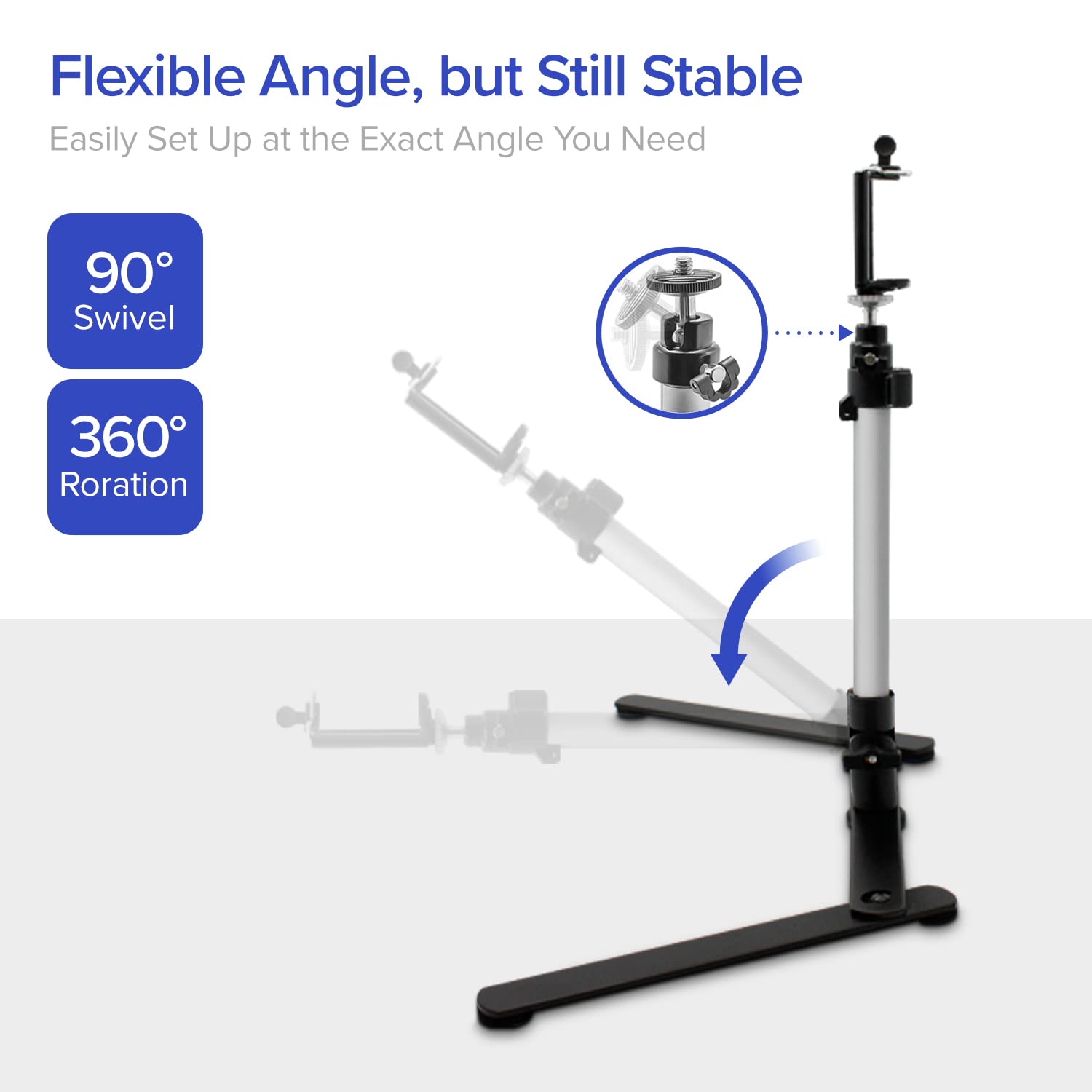 Limostudio Camera Video Table Top Light Weight Tripod For Dslr Camera And Cell Phone, Agg1184
