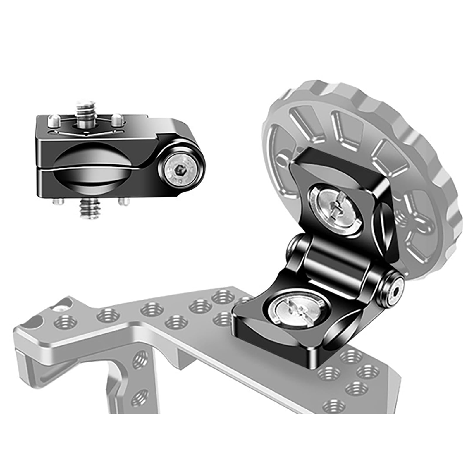 Rumds Aluminum L Bracket Quick Release Plate For Vertical And Horizontal Shootings For Gimbals Stabilizers And Slrs