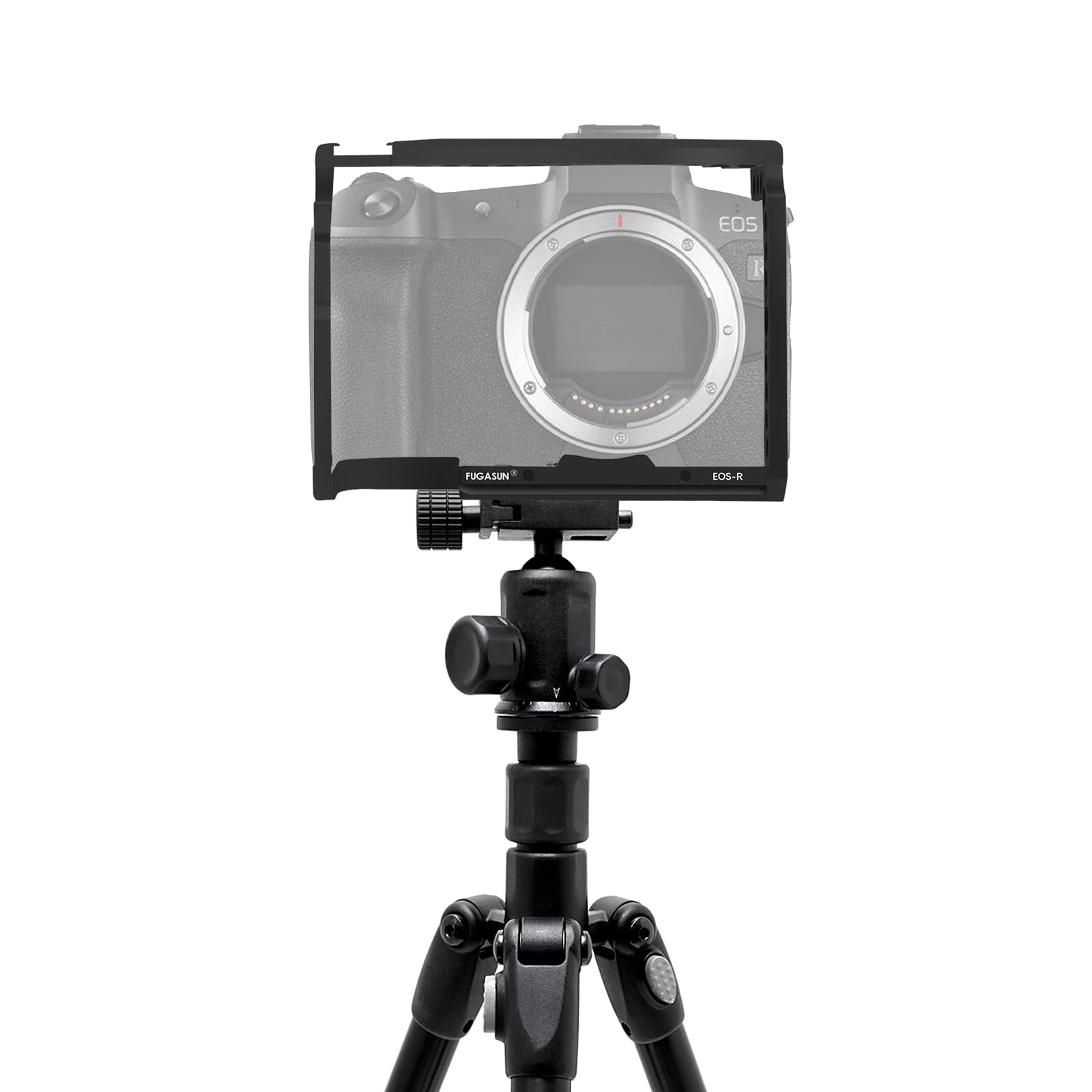 Fugasun Eos R Camera Cage, Eos R Cage For Canon Eos R Camera Case Camera Rig Cold Shoe