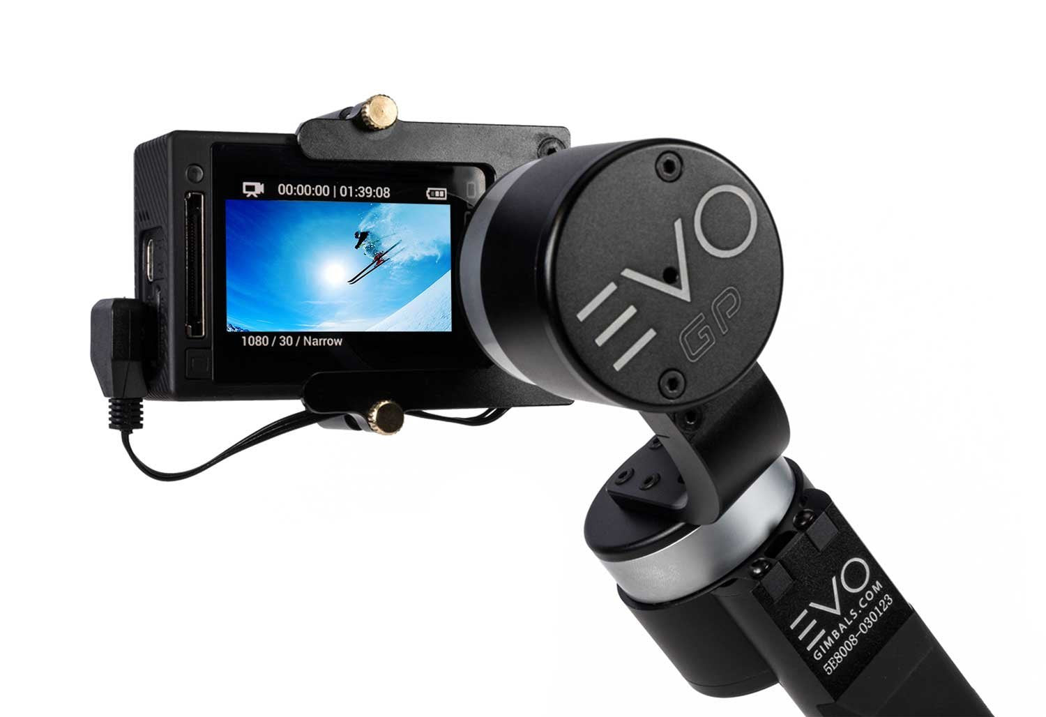 Gopro Evo Gp 3 Axis Handheld Gimbal For Hero 3, Hero 3+, Hero 4, Cnc Alloy Construction, Usa 1 Year