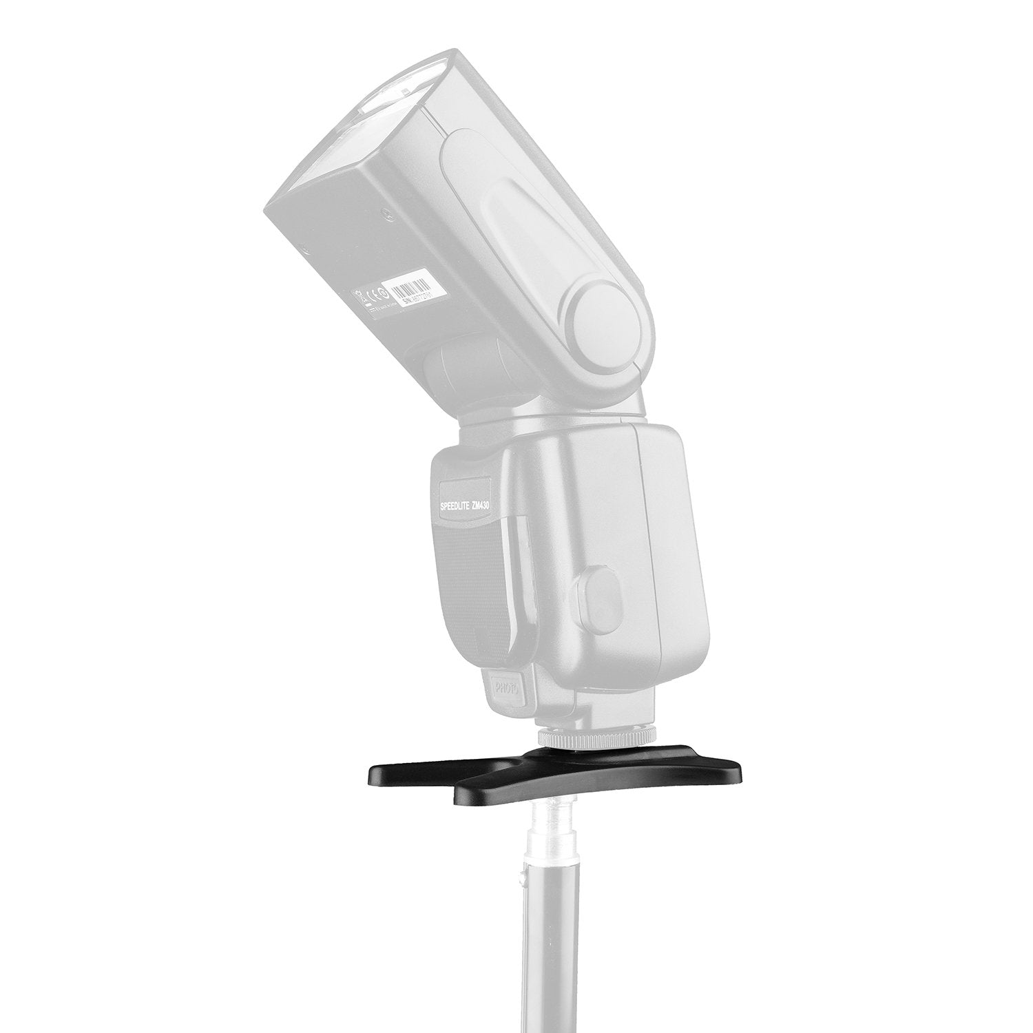 Anwenk Camera Flash Stand Flash Speedlight Hot Shoe Mount Stand With 1/4" Metal Tripod Thread For Flash Speedlight Speedlite, Compatible With Canon Nikon Sigma Olympus Panasonic Pentax 4 Pack