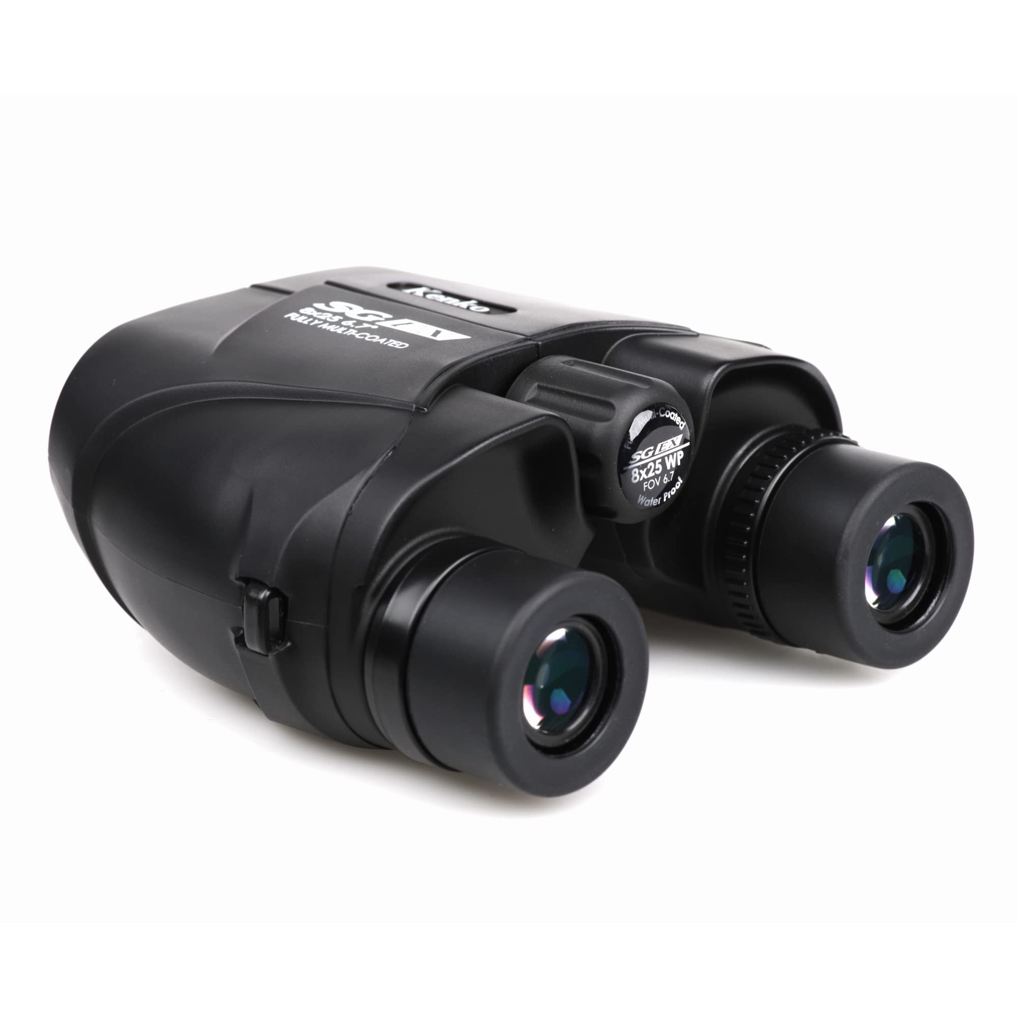 Kenko Binocular Sg Ex 8X25 Wp, Porro Prism, Water Proof, Compact Design, For Outdoor And Bird Watching, Concert 512104