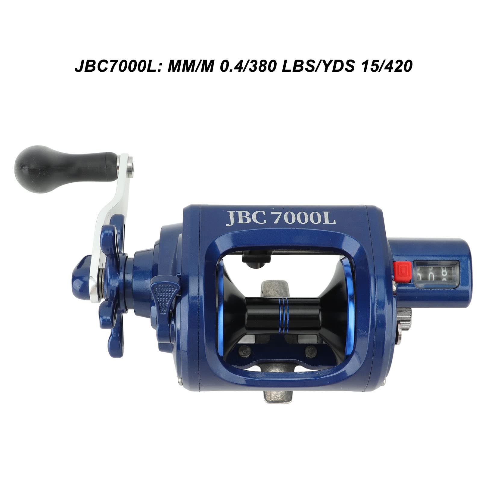 Qinlorgo Doder Baitcast Fishing Reel, Comfort Grip Fishing Reel For Coasts (Jbc7000L)