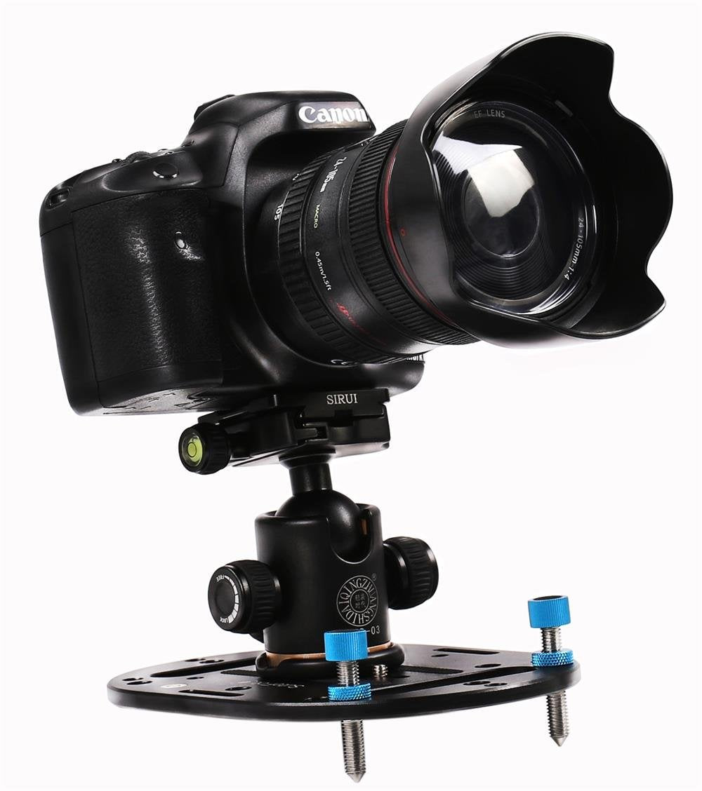 Aoonar Mini Tripod Base Compact Tripod Universal Camera Mount Plate And Versatile Photography Base,Low Angle Shots And Macro Shooting For Dslr Canon Nikon Sony A6000 A7 A7R A9