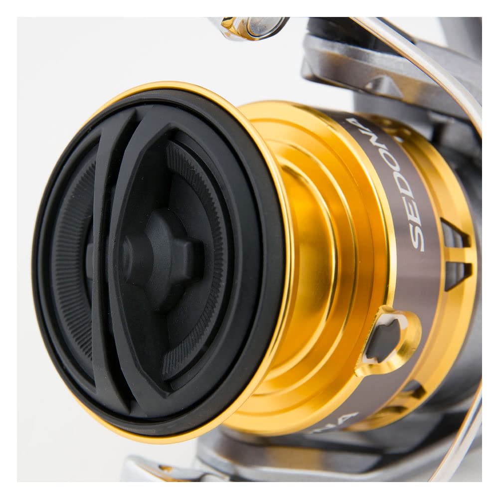 Shimano Sec3000Hgfic Sedona Fi Spinning Reel, 3000 Reel Size, 6.2: 1 Gear Ratio, 39" Retrieve Rate, Ambidextrous, Clam Package