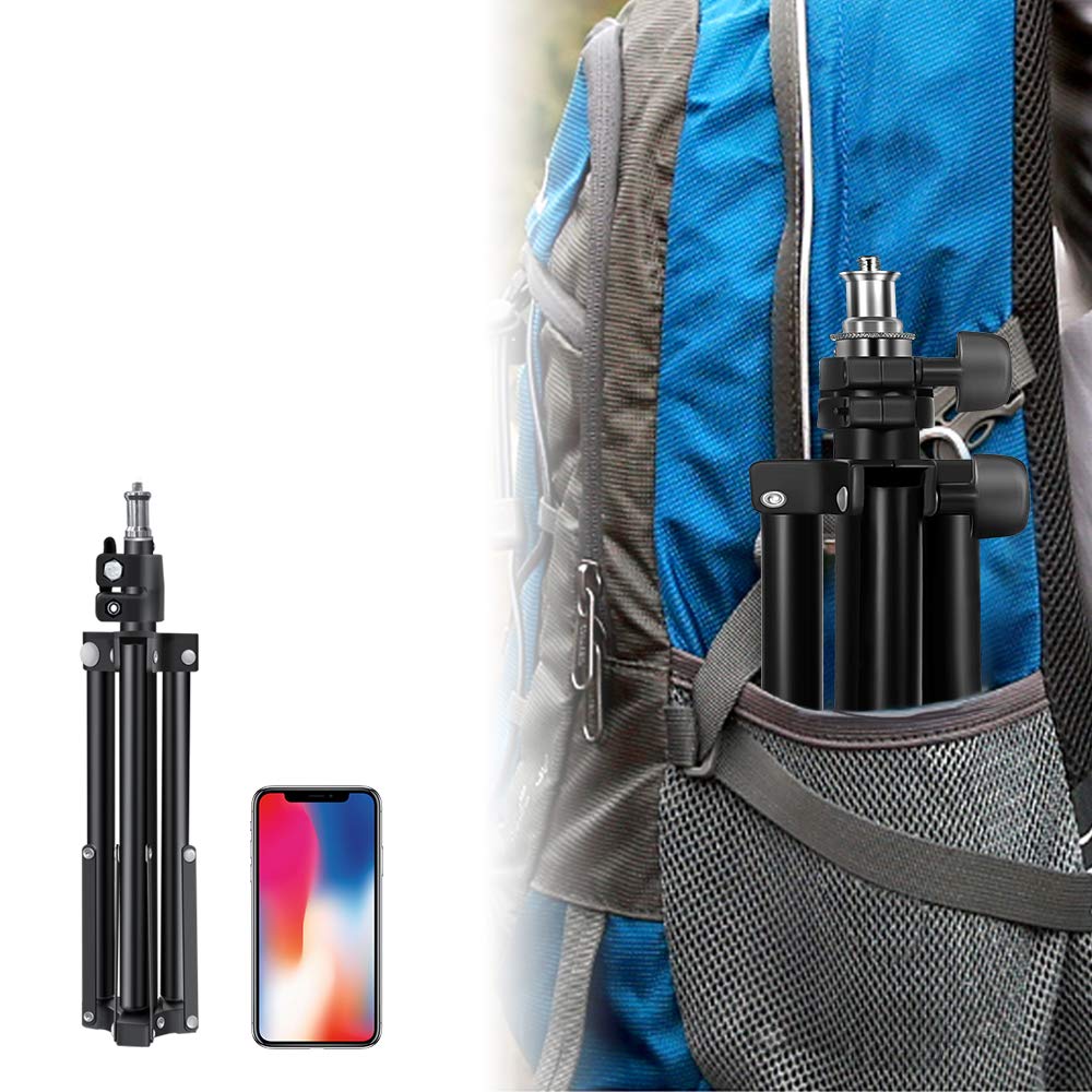 Pixel 20Inch Phone Tripod For Iphone Cell Phone Stand Video Recording, Vlogging/Streaming/Photography Smartphone Tripod Stand Sturdy And Lightweight Stand