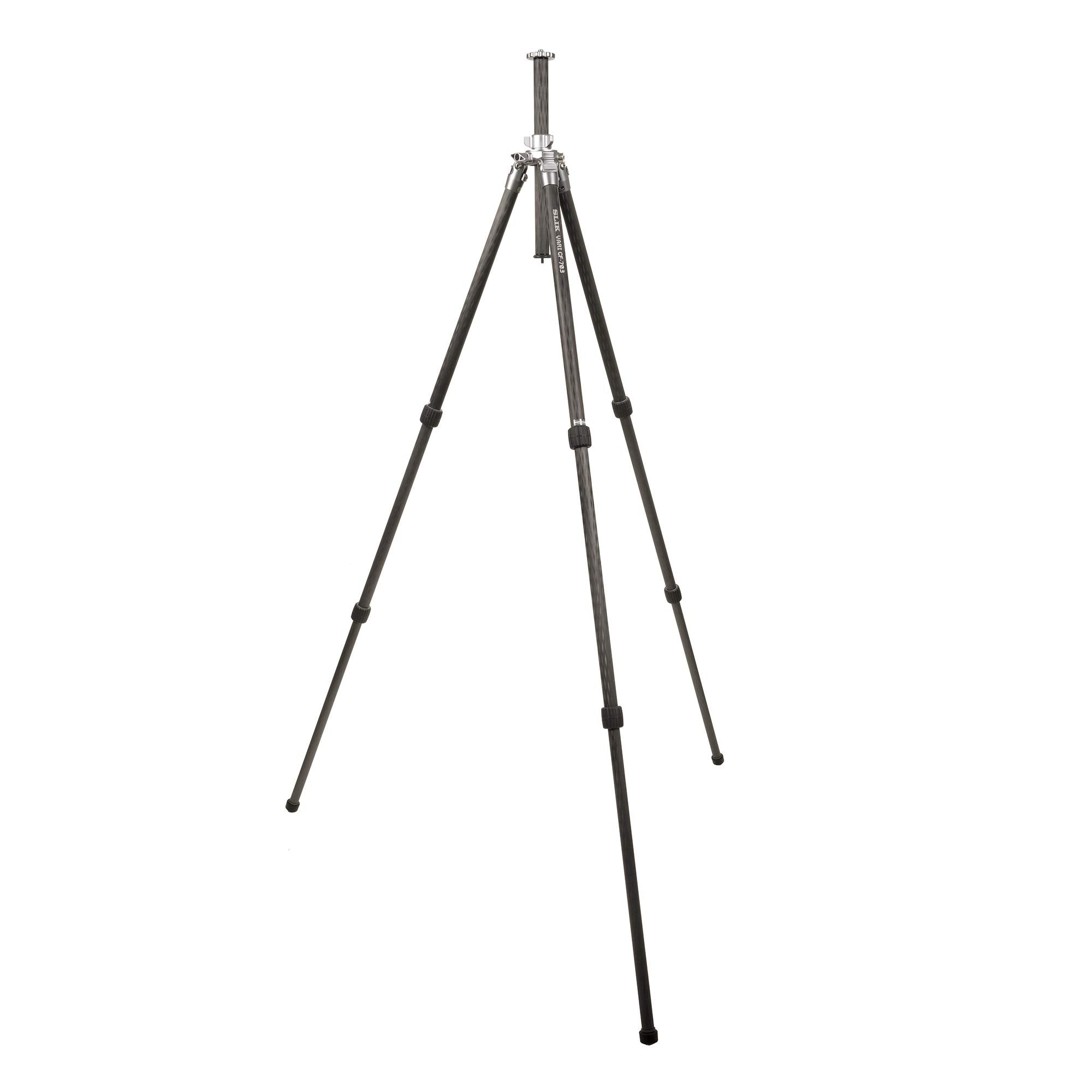 Slik Pro Vari Cf-703 3-Section Carbon Fiber Professional Tripod Kit
