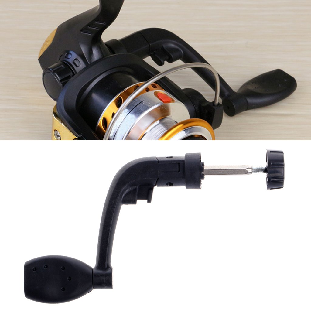 Slswhlx Ruzyy Universal Plastic Power Handle Fishing Reels Crank Rock Arm Spinning Wheel Grasp