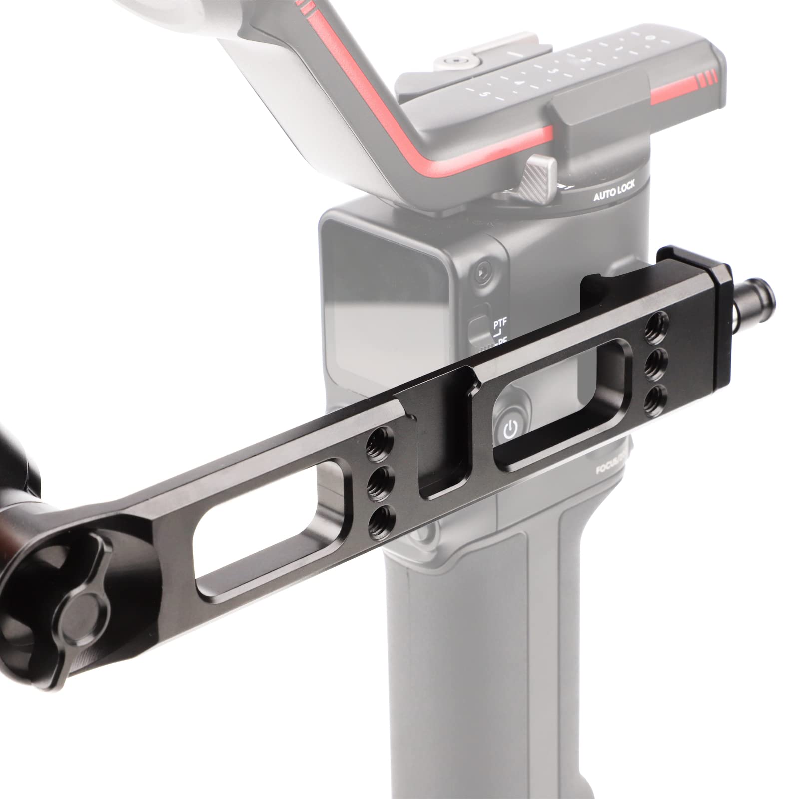 Leftfoto Gimbal Stabilizer Handle For Dji Rs 2/Rs 3/Rs 3-Pro/Rsc 2 Gimbal,Wooden Adjustable Gimbal Extended Handle Grip.