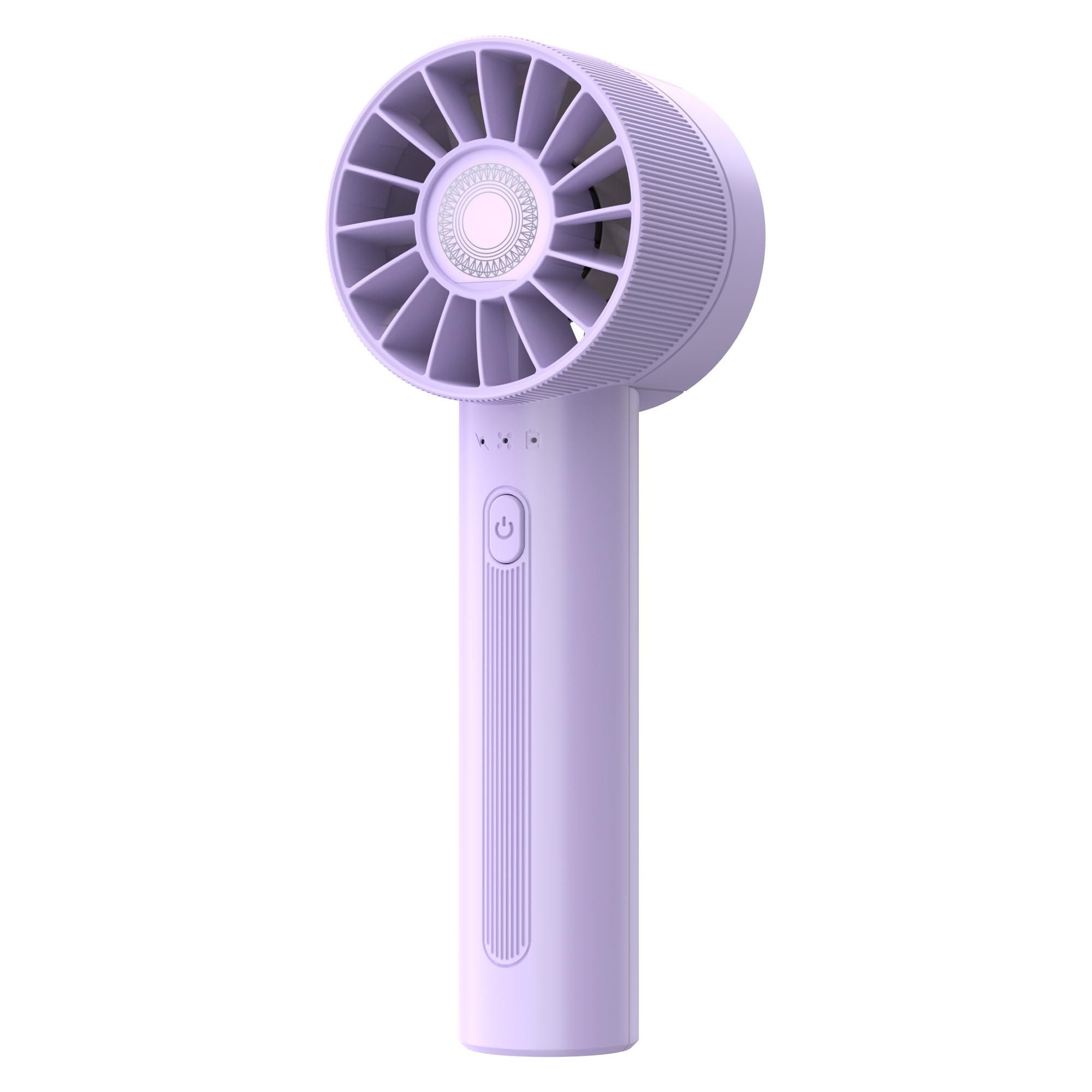 Portable Fan, Mini Handheld Fan With 3 Adjustable Speeds, 2600Mah Handheld Fan With 3-16H Usage Time - Koospark
