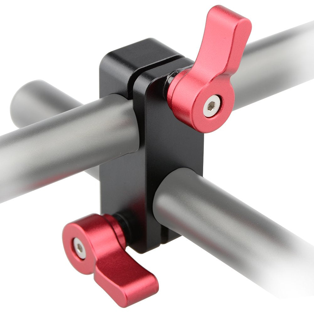 Camvate Right Angle Rod Clamp 15Mm Rod 90 Degree Rotate For Video Camera Dslr Rig - 1101
