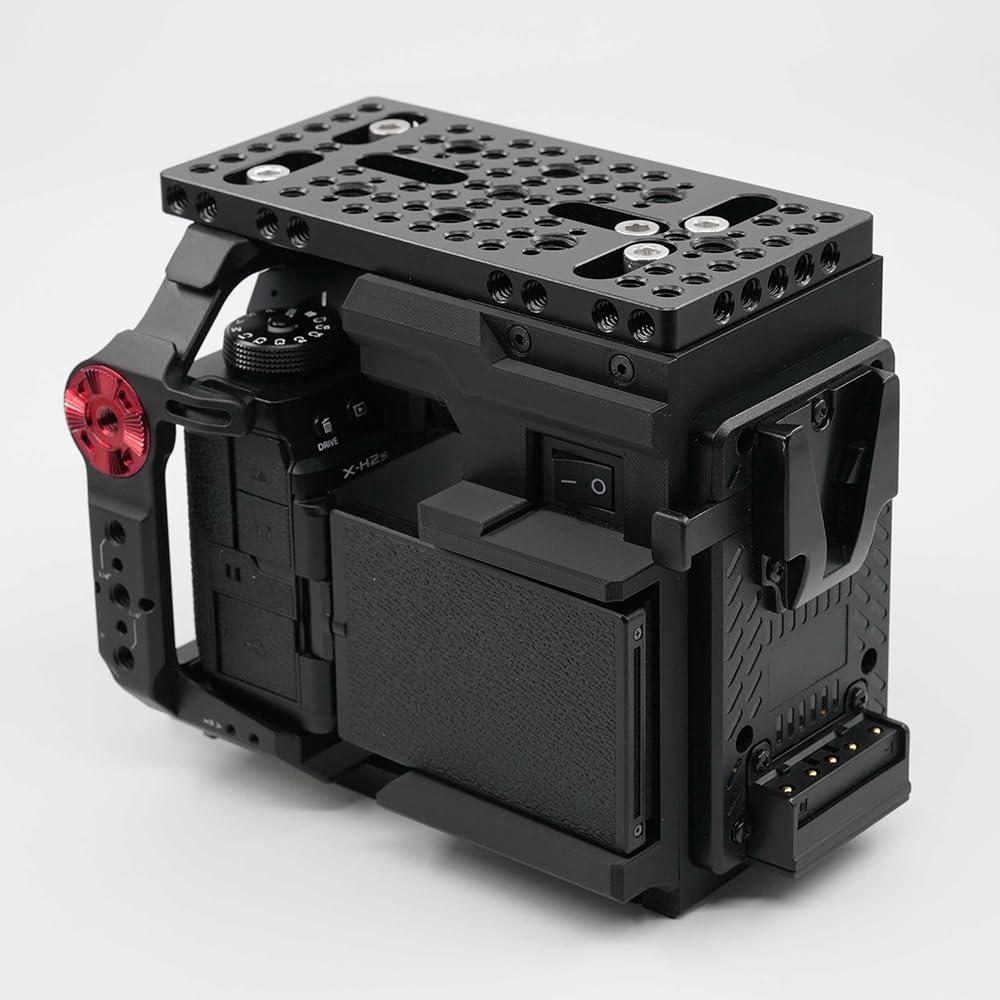 Ztianfoto Fusionrig Camera Cage Expansion Module Cineback Compatible With Fujifilm X-H2S