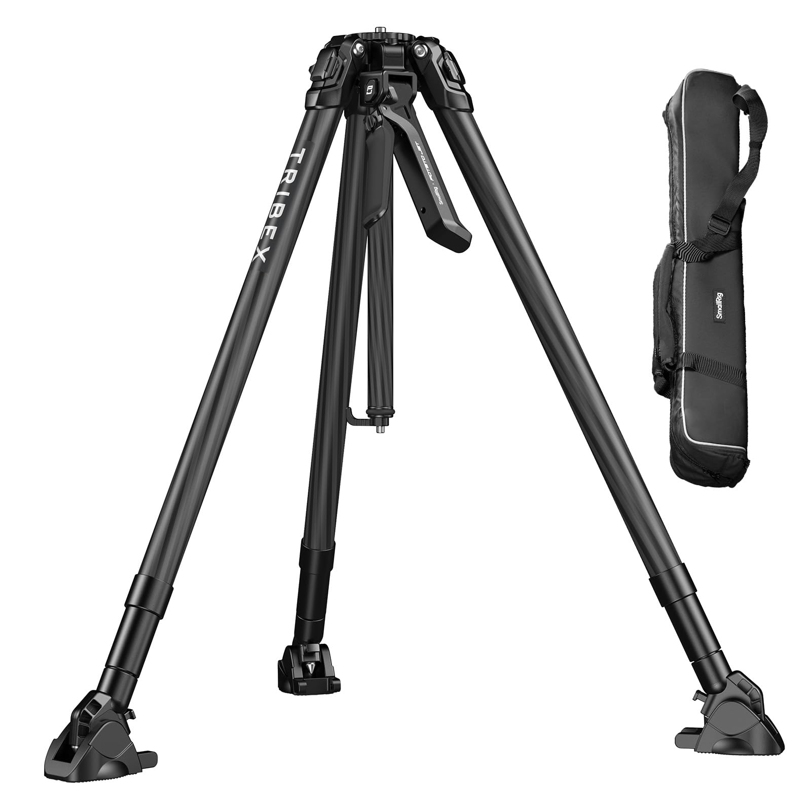 Smallrig X Potato Jet Tribex Hydraulic Carbon Fiber Tripod Fast Extend Camera Travel Tripod, Low Angle Photograph To 5.9In/15Cm, Max Height 61In/155Cm, Weight 5.7Lbs, Load Up 55Lbs - 4858