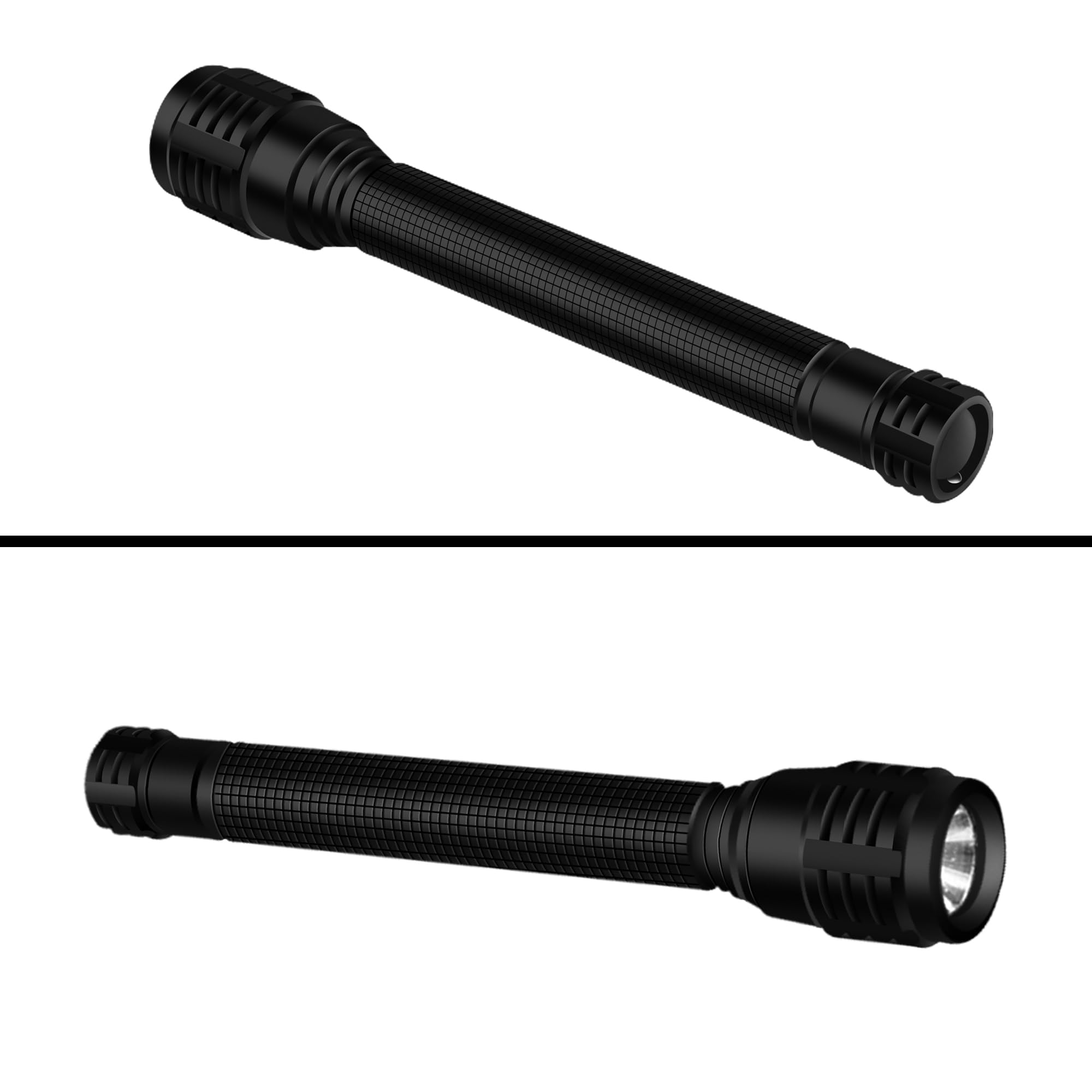 Xysrz Pocket Flashlight 1200 Lumen Single Mode Led Penlight Torch Pen Flash Light For Tight Space Inspection Repair Work, 2 Pack