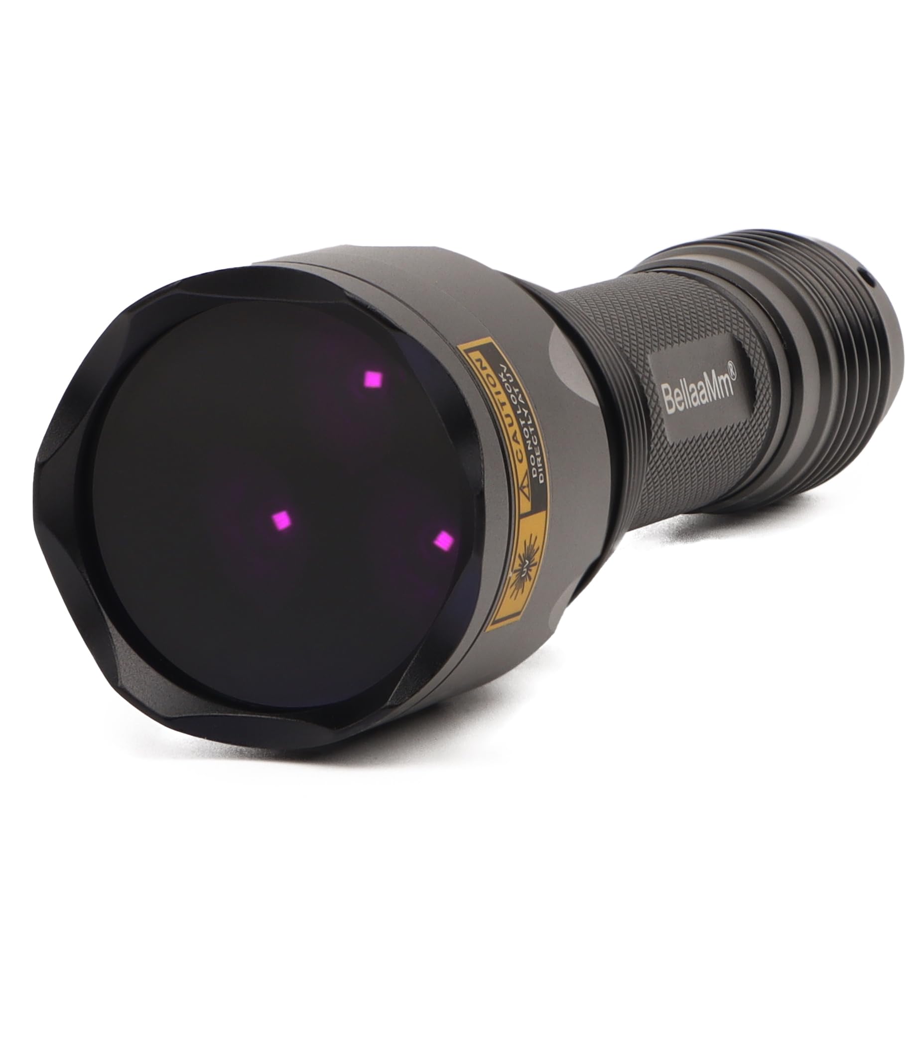 Bellaamm 365 Nm Uv Light Blacklight Flashlights Powerful 365Nm Uv Flashlight With 3 Smd Leds Professional Black Light Flashlight For Scorpion, Pet Urine Detection, Rocks And Minerals, Resin Curing