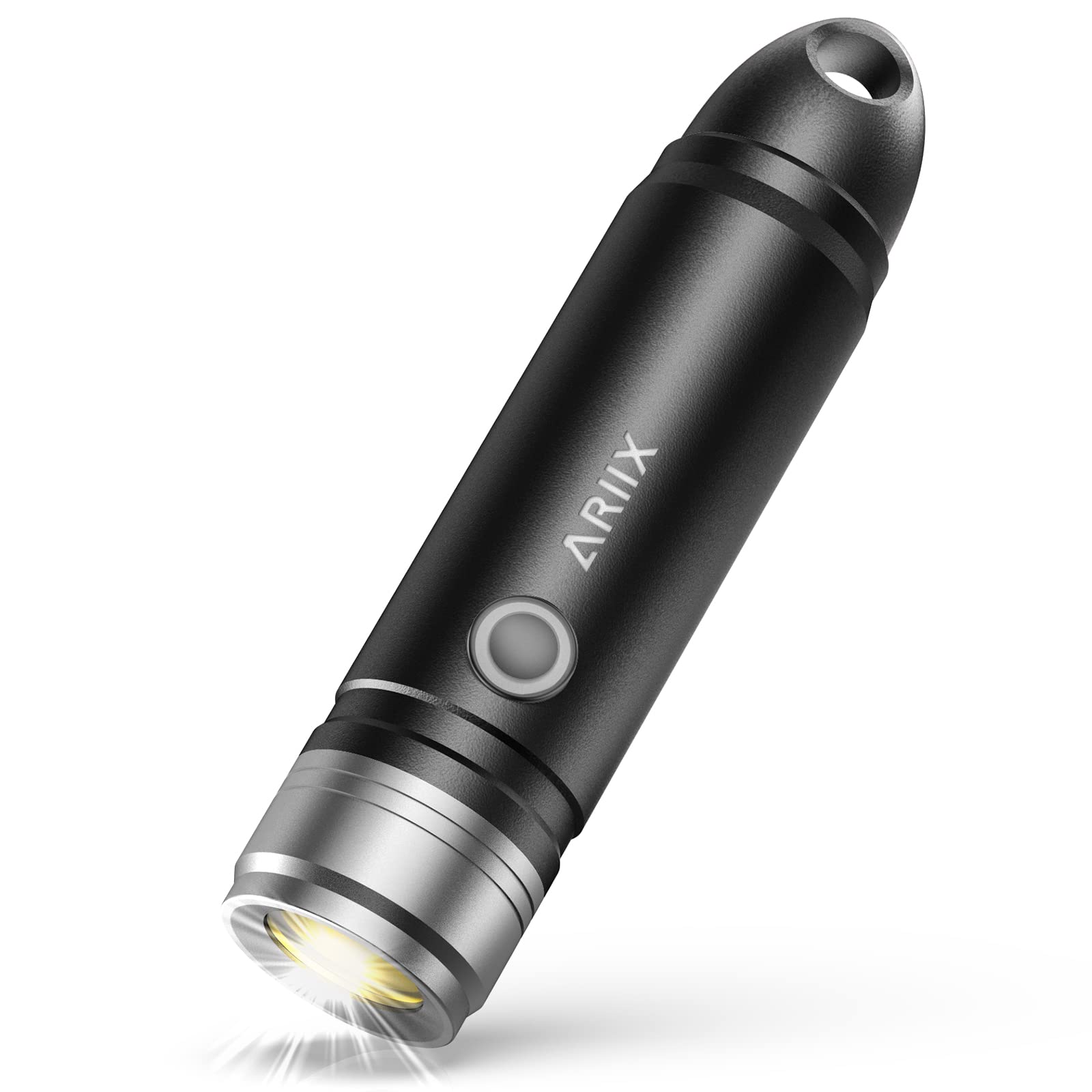 Ariix Super Bright Outdoor Edc Mini Keychain Led Flashlight High 650 Lumens,Waterproof Rechargable Small Torch For Camping And Emergency,Best  For You