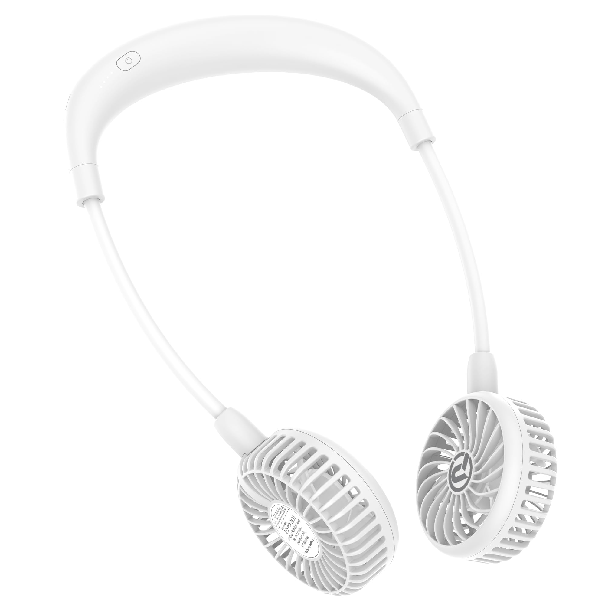 Panergy Portable Neck Fan Rechargeable Hand Free Personal Fan Mini Wearable Battery Operated Usb Fan - Koospark