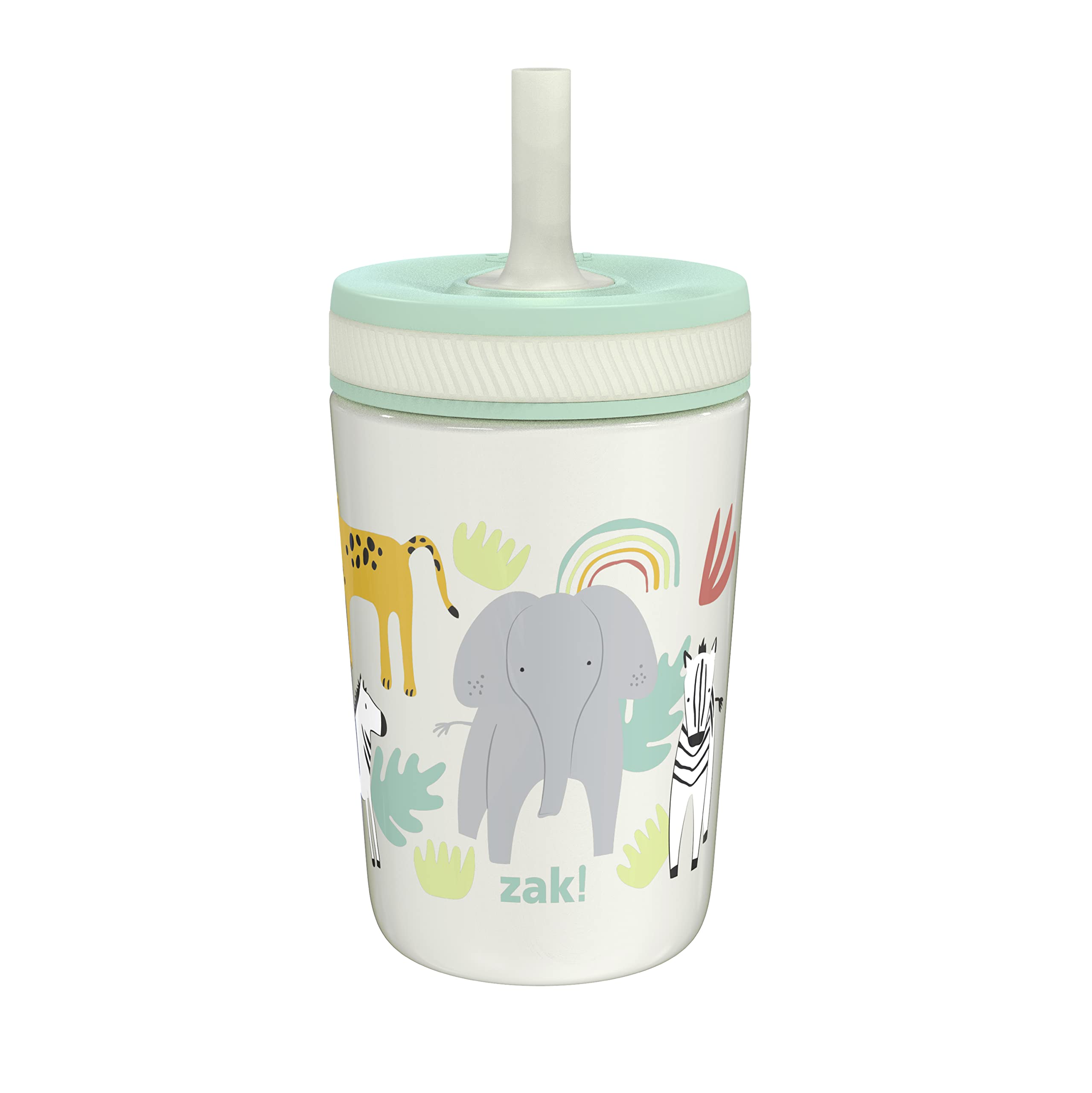 Zak Designs Kelso Toddler Cups For Travel Or At Home, 12Oz Vacuum Insulated Stainless Steel