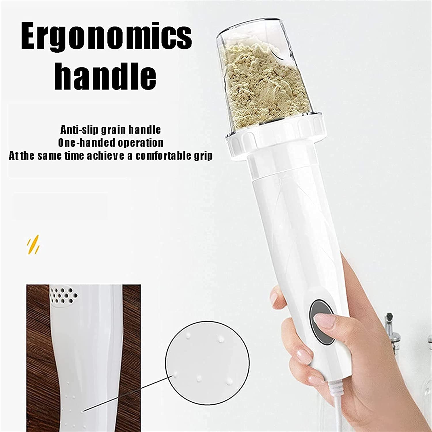 Kaabeto Home Immersion Hand Blender, 5-In-1 Stick Blender With 500Ml Food Grinder, Bpa-, 600Ml Container,Milk Frother,Egg Whisk,Puree Infant Food, Smoothies, Sauces And Soups