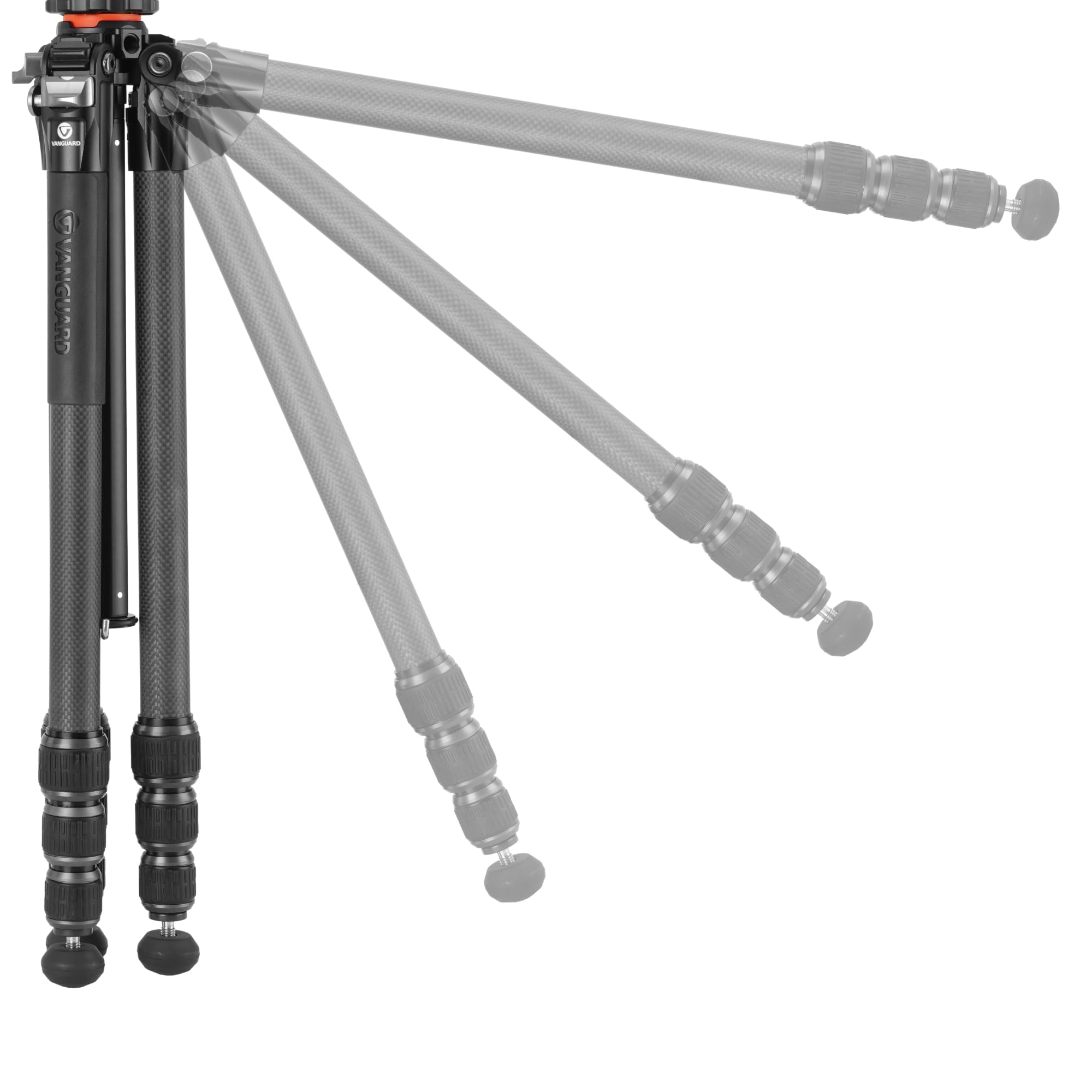 Vanguard Veo 5 264Co28 Full-Size Carbon Fiber Tripod With Veo Ph-28 2-Way Pan Head