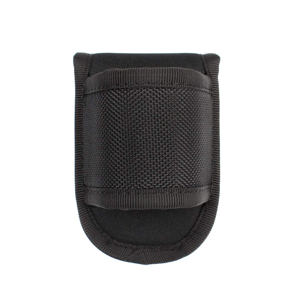 Rocotactical Open Top Compact Light Holder, 1680 Denier Ballistic Nylon, Duty Belt D Cell Light Carrier Case