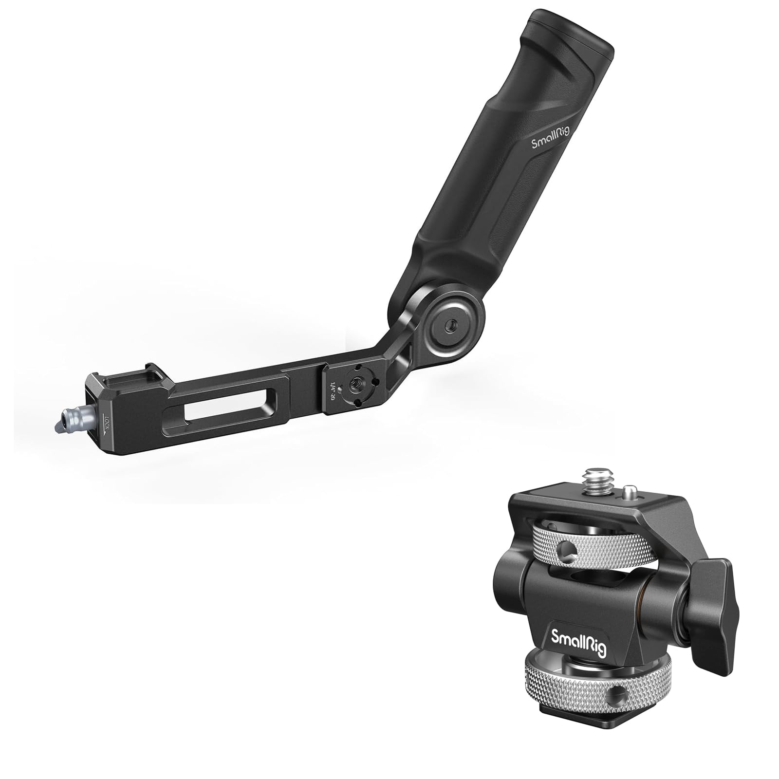 Smallrig Plastic Lightweight Adjustable Handle Sling Handgrip Only For Dji Rs 3 Mini Gimbal + Field Monitor Mount Monitor Holder Swivel