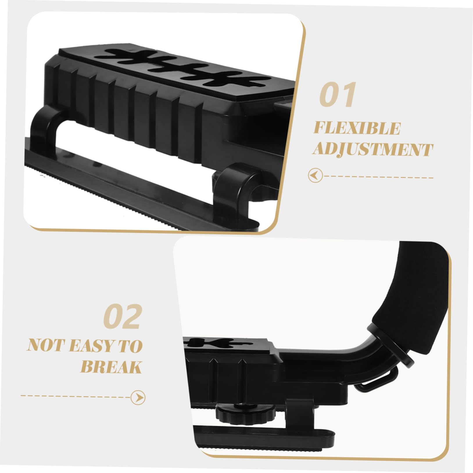 Caxusd Dslr Camera Stabilizer Phone Gimbal Grip Handle Flash Bracket Lightweight Portable For Outdoor Filming