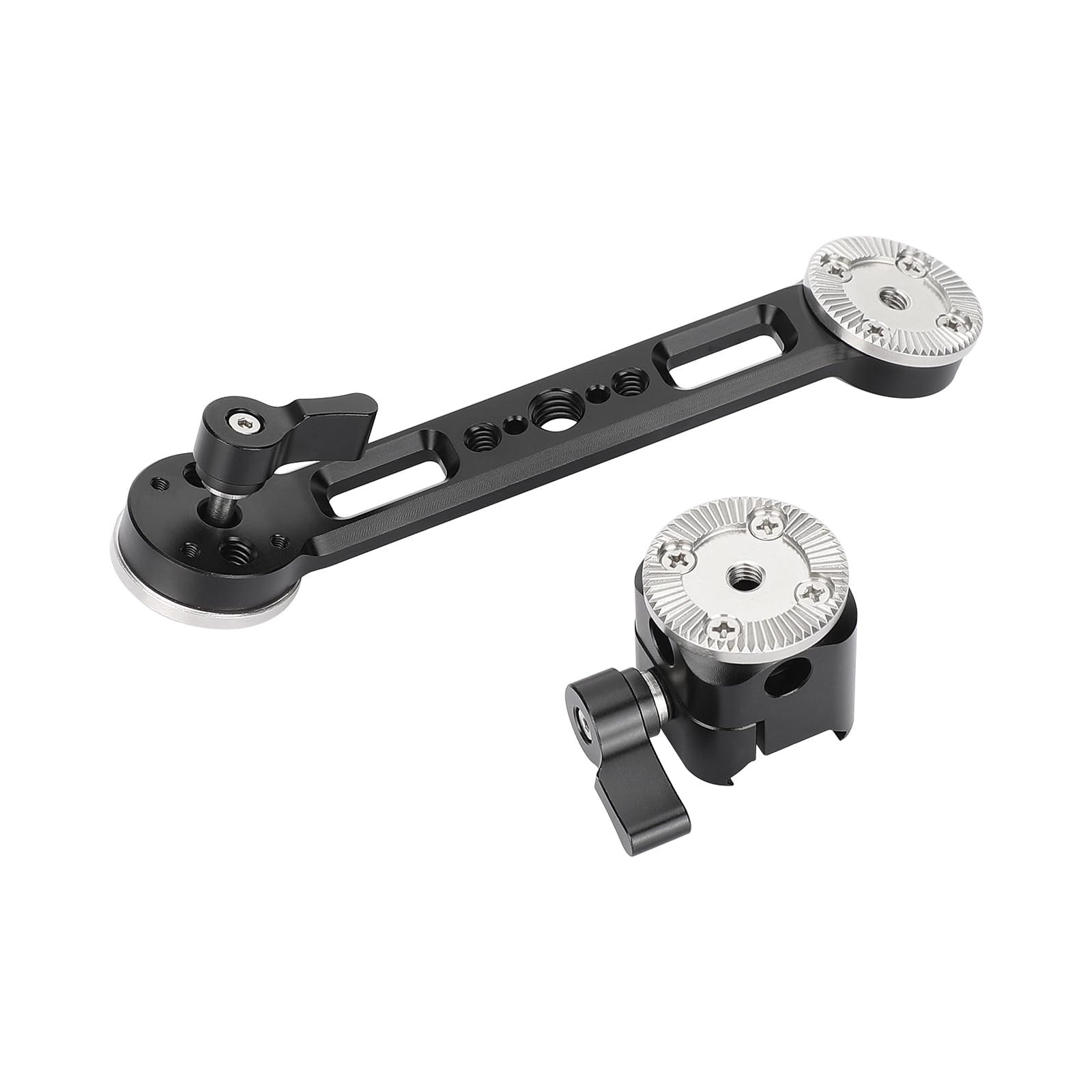 Camvate Rosette Extension Arm With Nato Mount For Dji Rs 2, Rsc 2, Rs 3 & Rs 3 Pro - 3481
