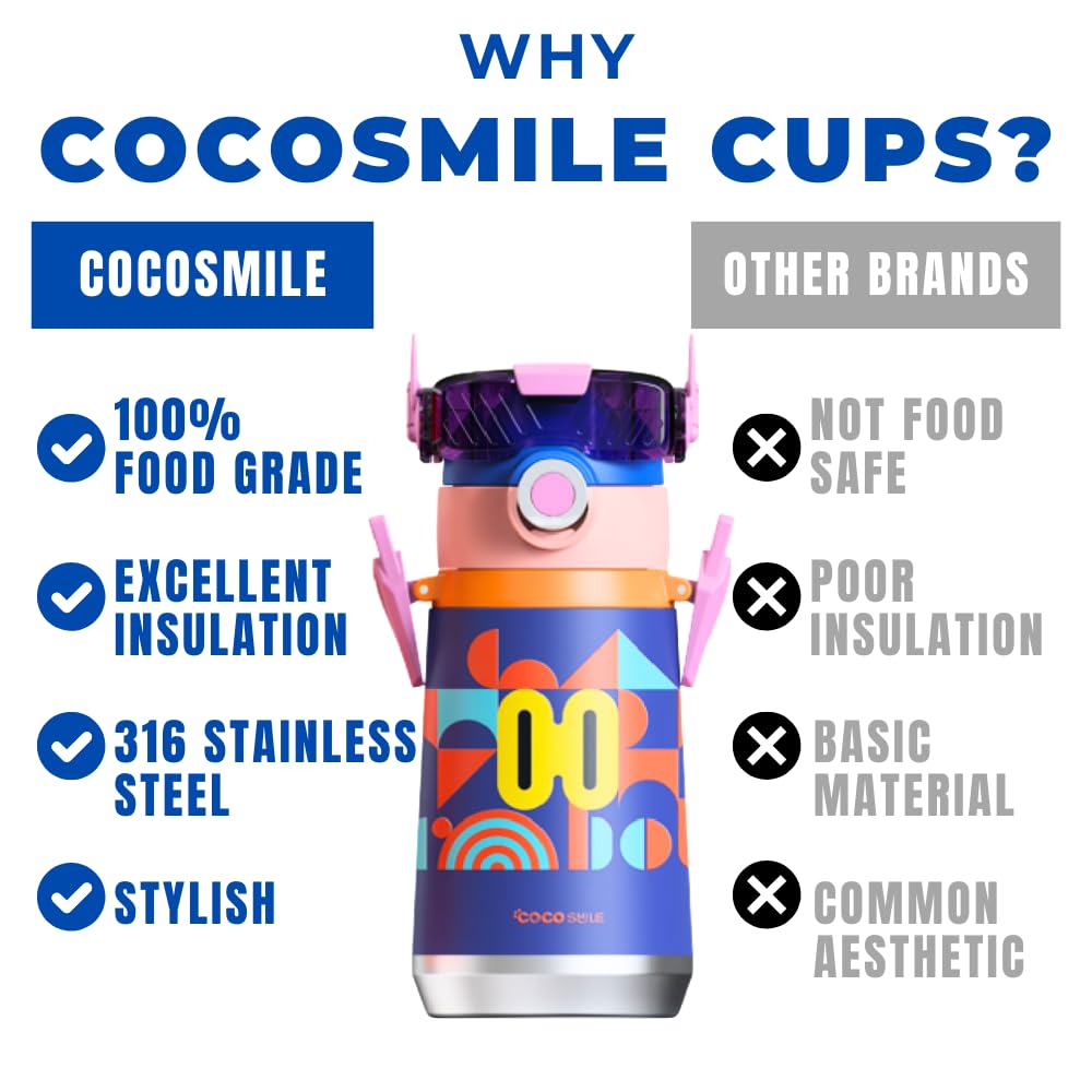 Robot Thermal Kids Water Bottle, Enjoy Durable Insulated Design, Kids Water Bottles For School Boys