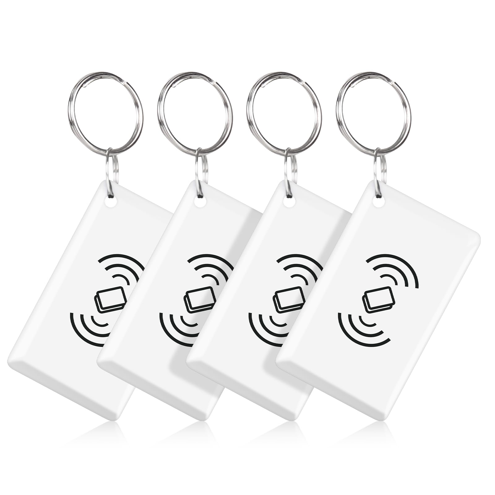 Kucacci Smart Lock Key Fob, Ic Card, 4 Pack