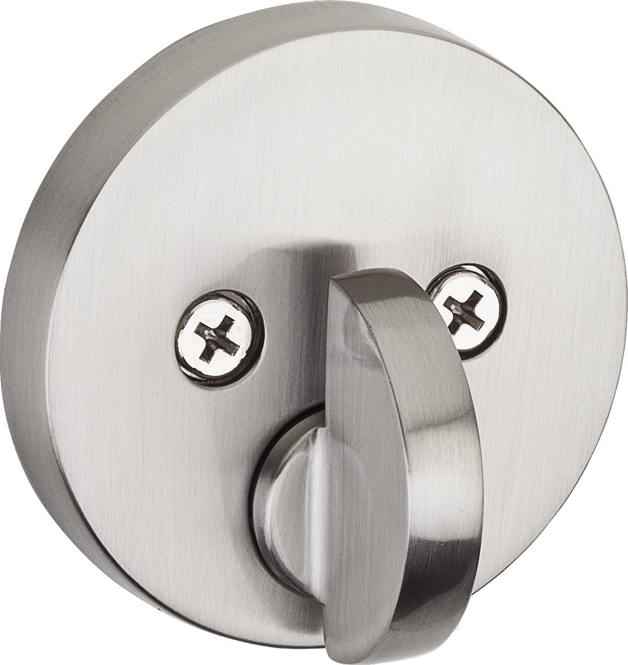 Kwikset 92580-016 Deadbolt, Satin Nickel, Key Lock, 20-Inch